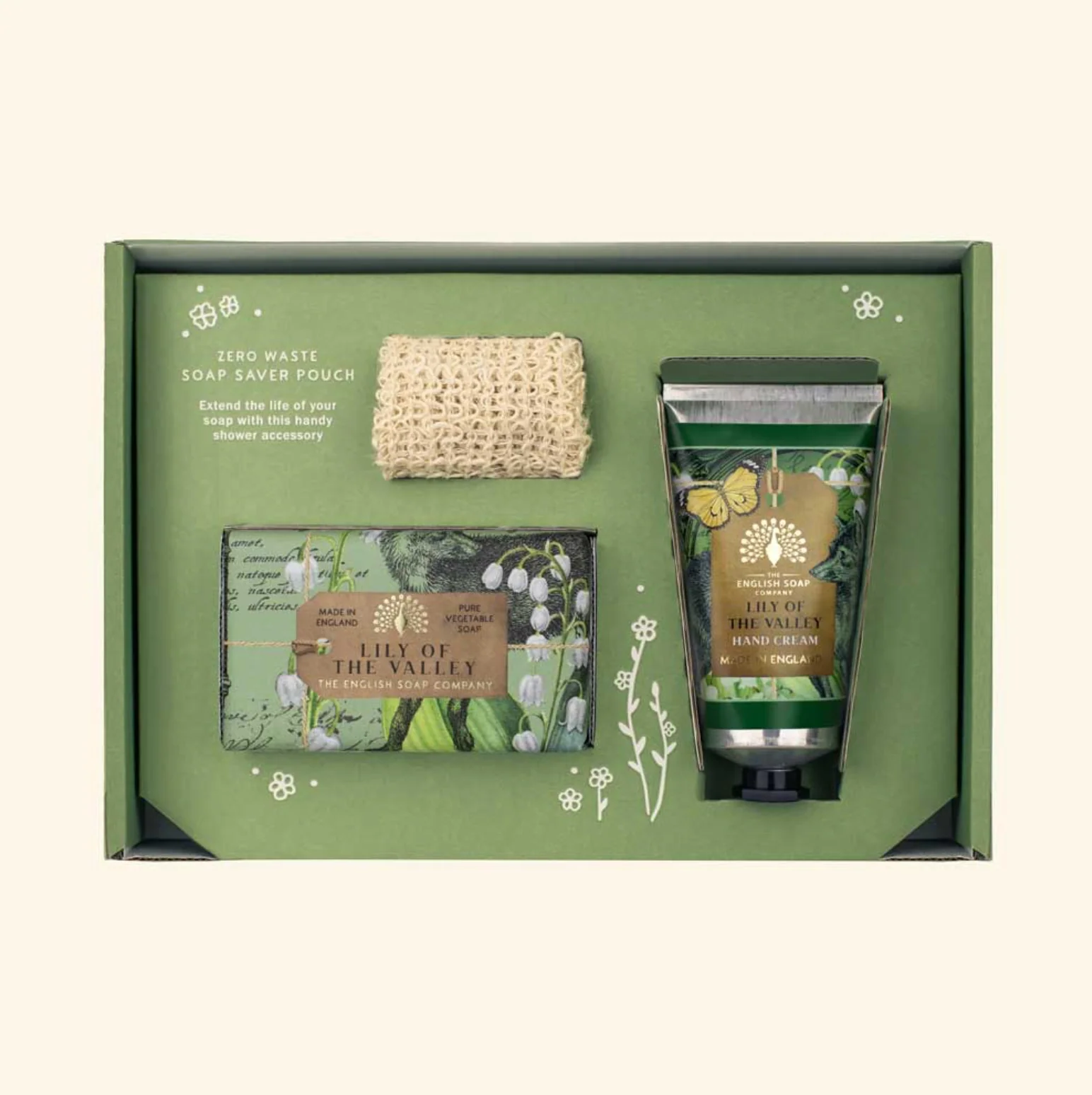 The English Soap Company Anniversary, Lily of the Valley Soap & Hand Cream Gift Set - Image 5