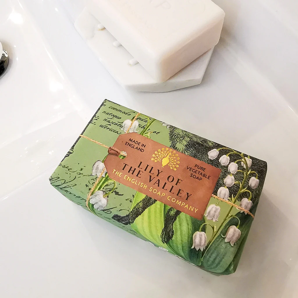 The English Soap Company Anniversary, Lily Of The Valley Soap - Image 3