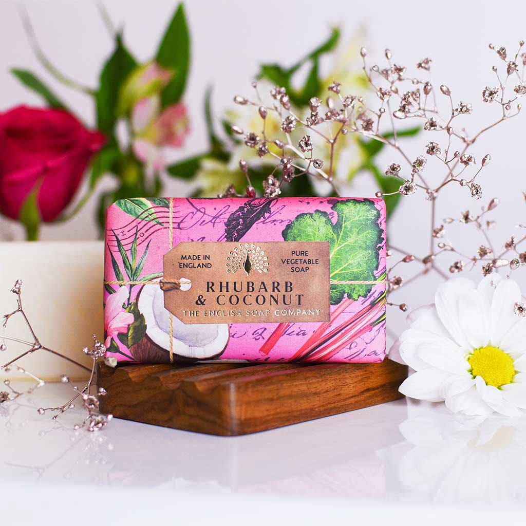 The English Soap Company Anniversary, Rhubarb & Coconut Soap - Image 7