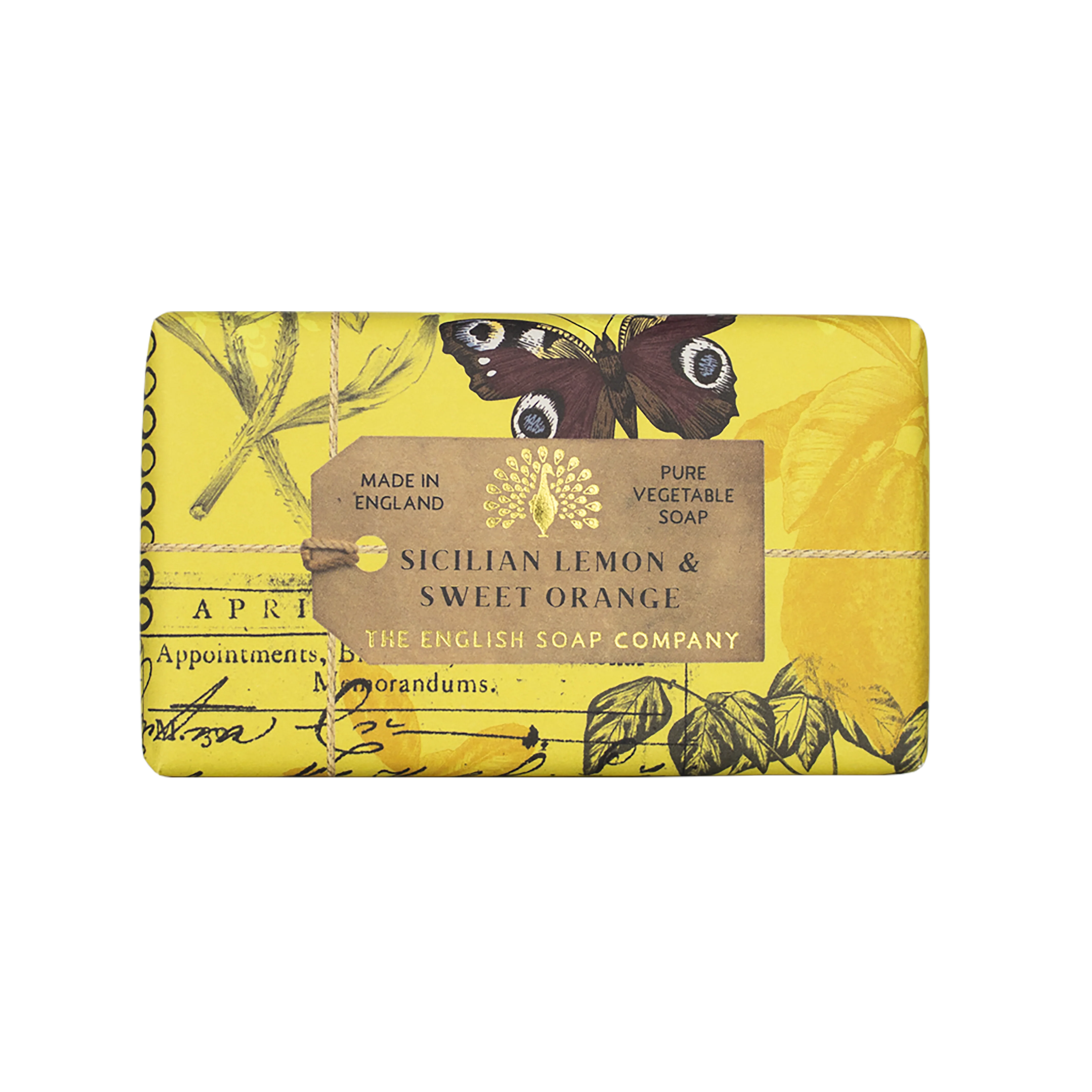 The English Soap Company Anniversary, Sicilian Lemon and Sweet Orange Soap