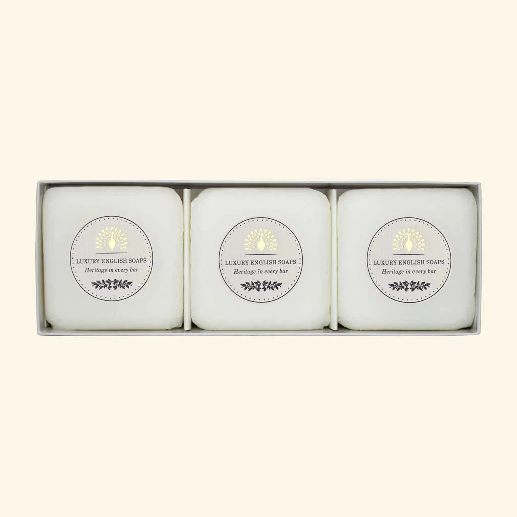 The English Soap Company Heritage Collection, Summer Rose  (Triple Soap Gift Box) - Image 6