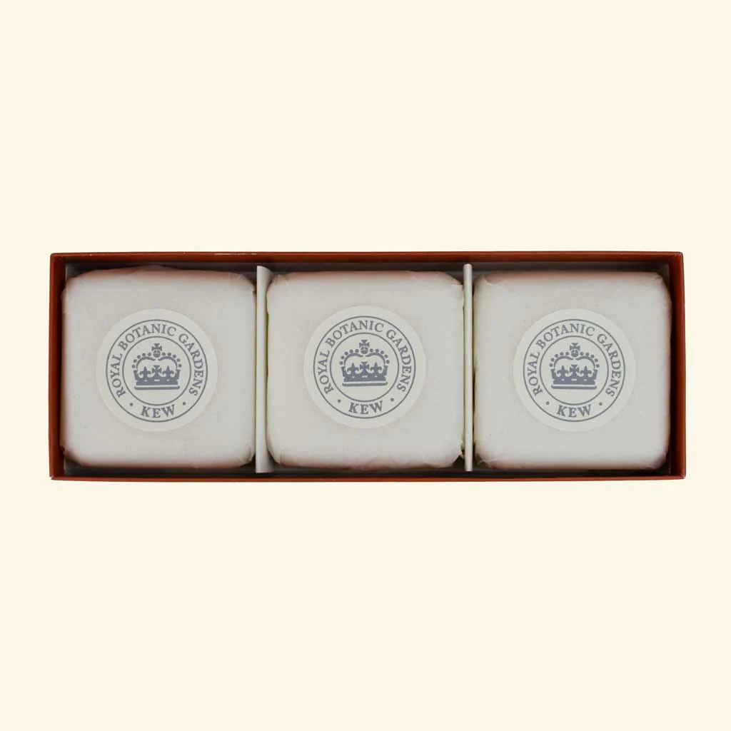 The English Soap Company Kew Gardens, Bergamot & Ginger Triple Soap Gift Box - Image 2