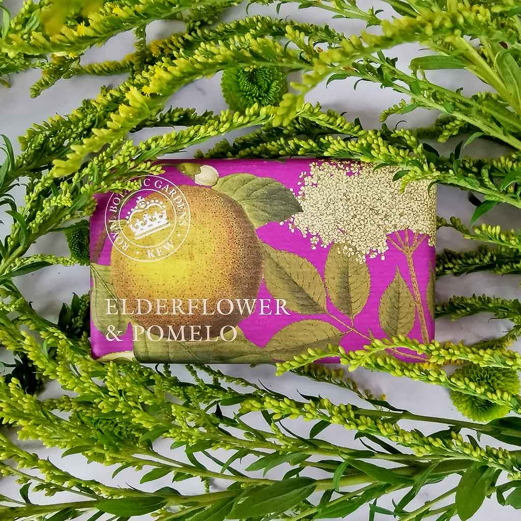 The English Soap Company Kew Gardens, Elderflower And Pomelo Soap - Image 3