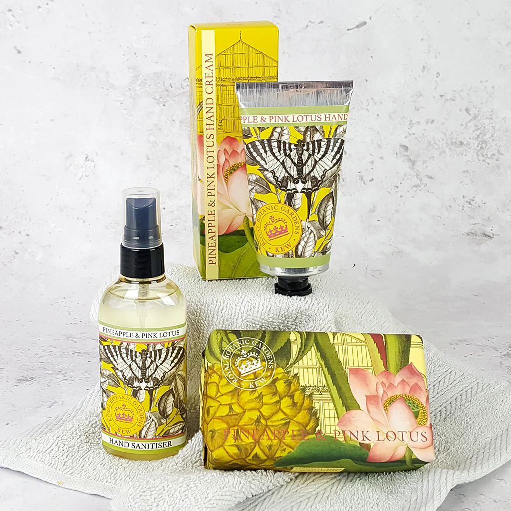The English Soap Company Kew Gardens, Pineapple And Pink Lotus Soap - Image 5