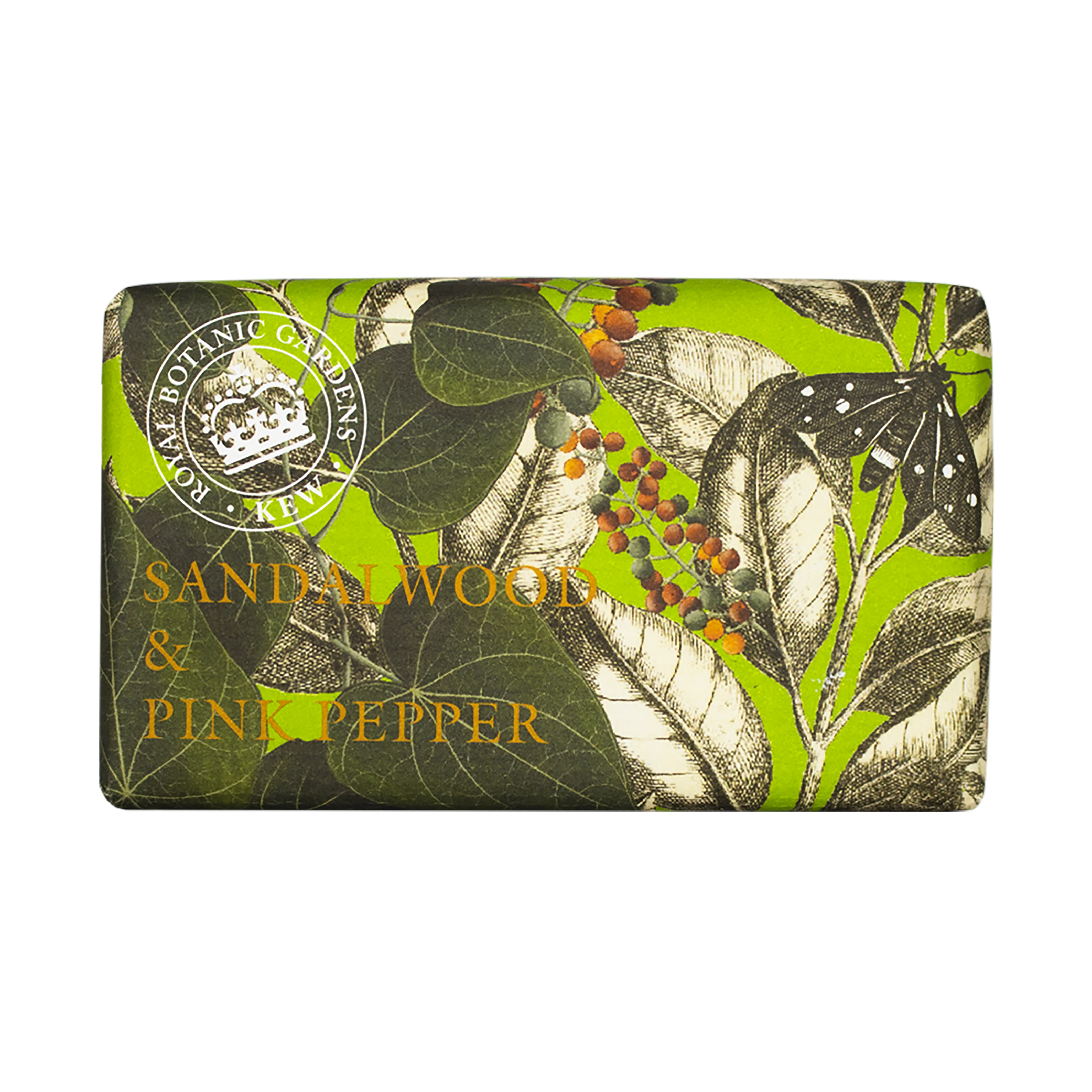 The English Soap Company Kew Gardens, Sandalwood And Pink Pepper Soap