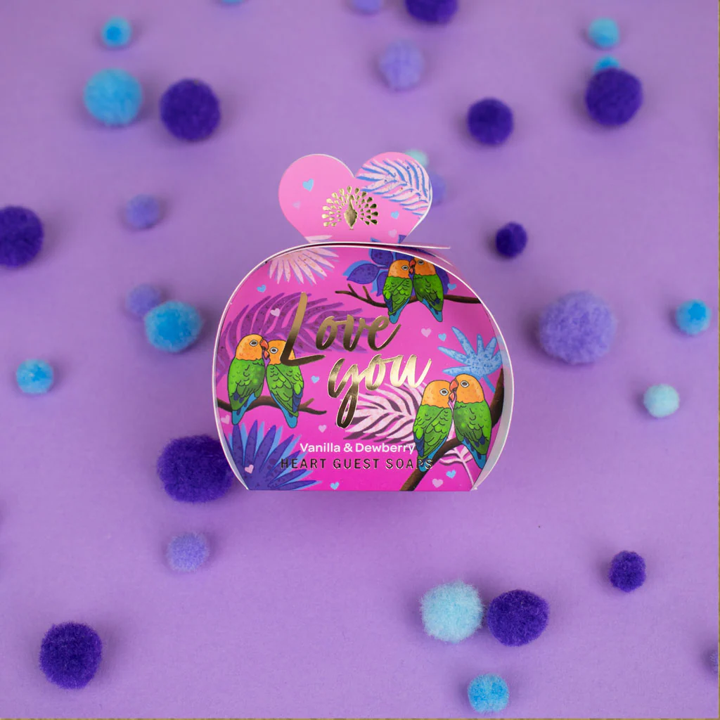 The English Soap Company Occasion, Mini Heart Soaps, Love You - Image 2
