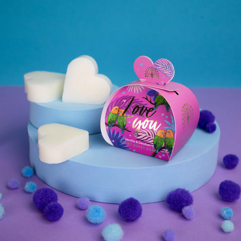 The English Soap Company Occasion, Mini Heart Soaps, Love You - Image 4