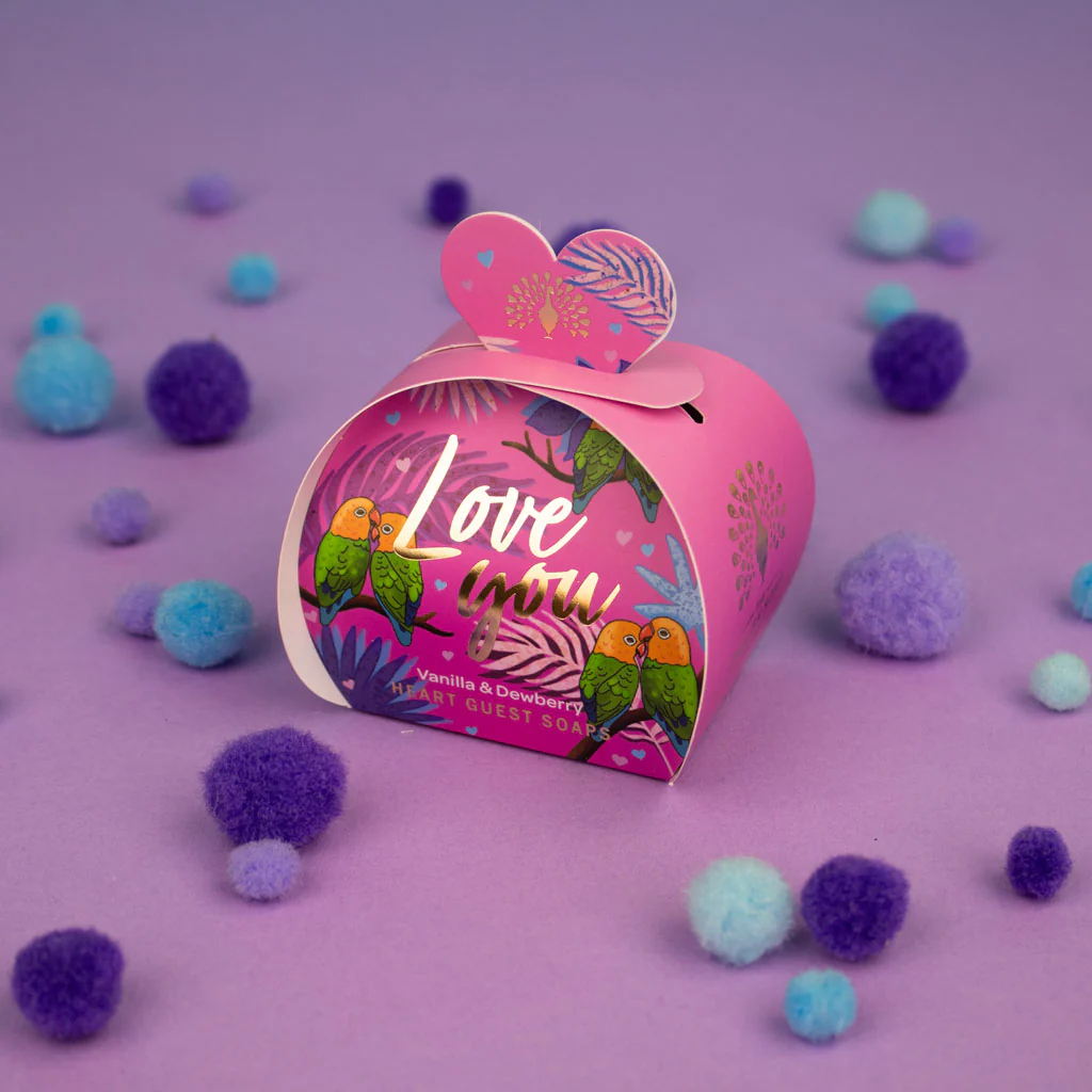 The English Soap Company Occasion, Mini Heart Soaps, Love You - Image 5