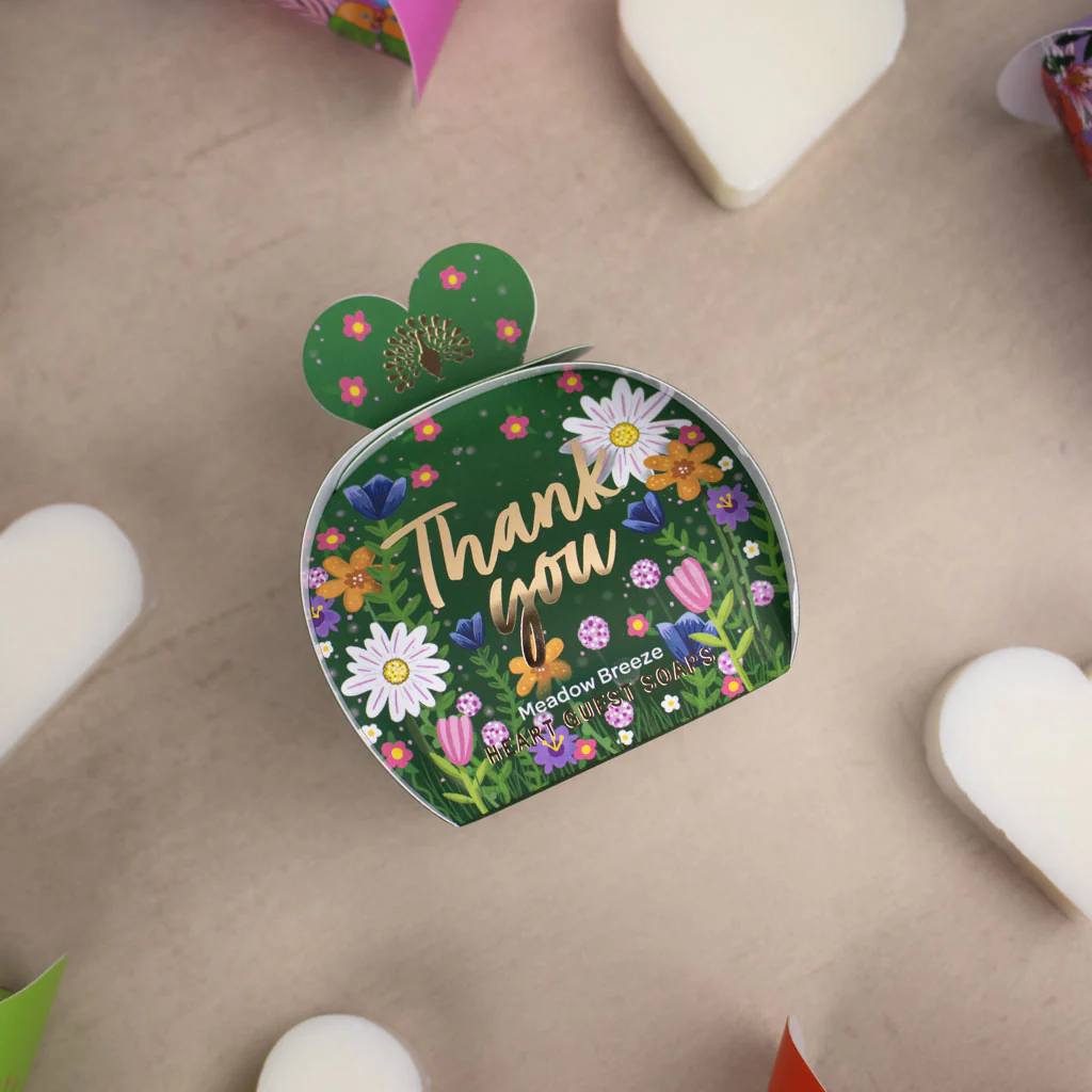 The English Soap Company Occasion, Mini Heart Soaps Thank You - Image 2