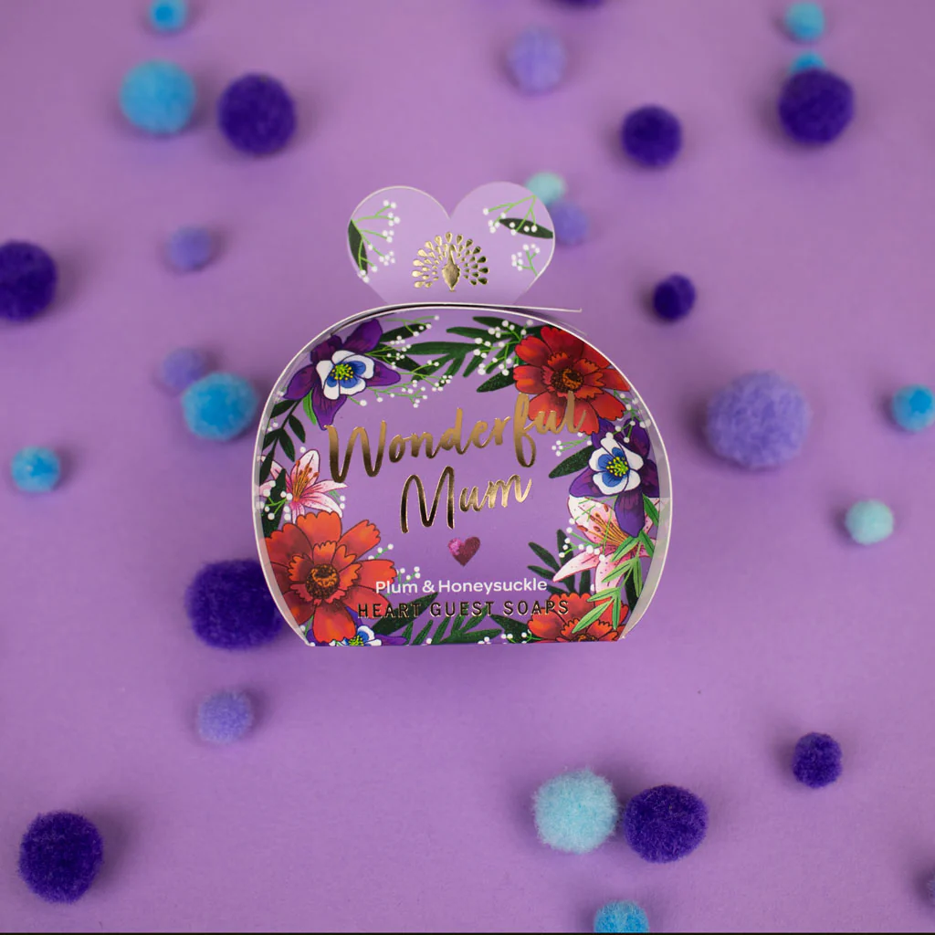 The English Soap Company Occasion, Mini Heart Soaps, Wonderful Mum - Image 5