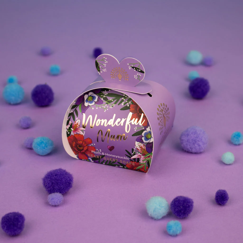 The English Soap Company Occasion, Mini Heart Soaps, Wonderful Mum - Image 6