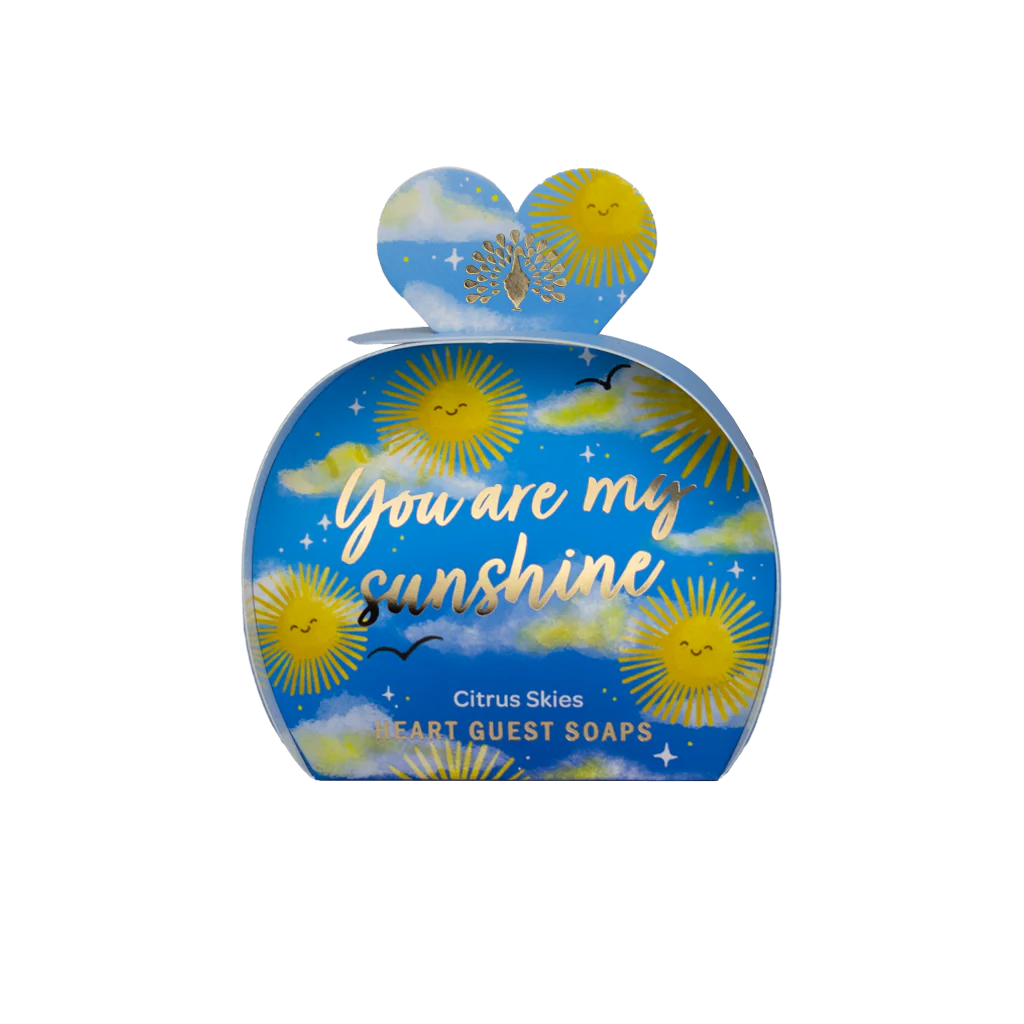The English Soap Company Occasion, Mini Heart Soaps You Are My Sunshine