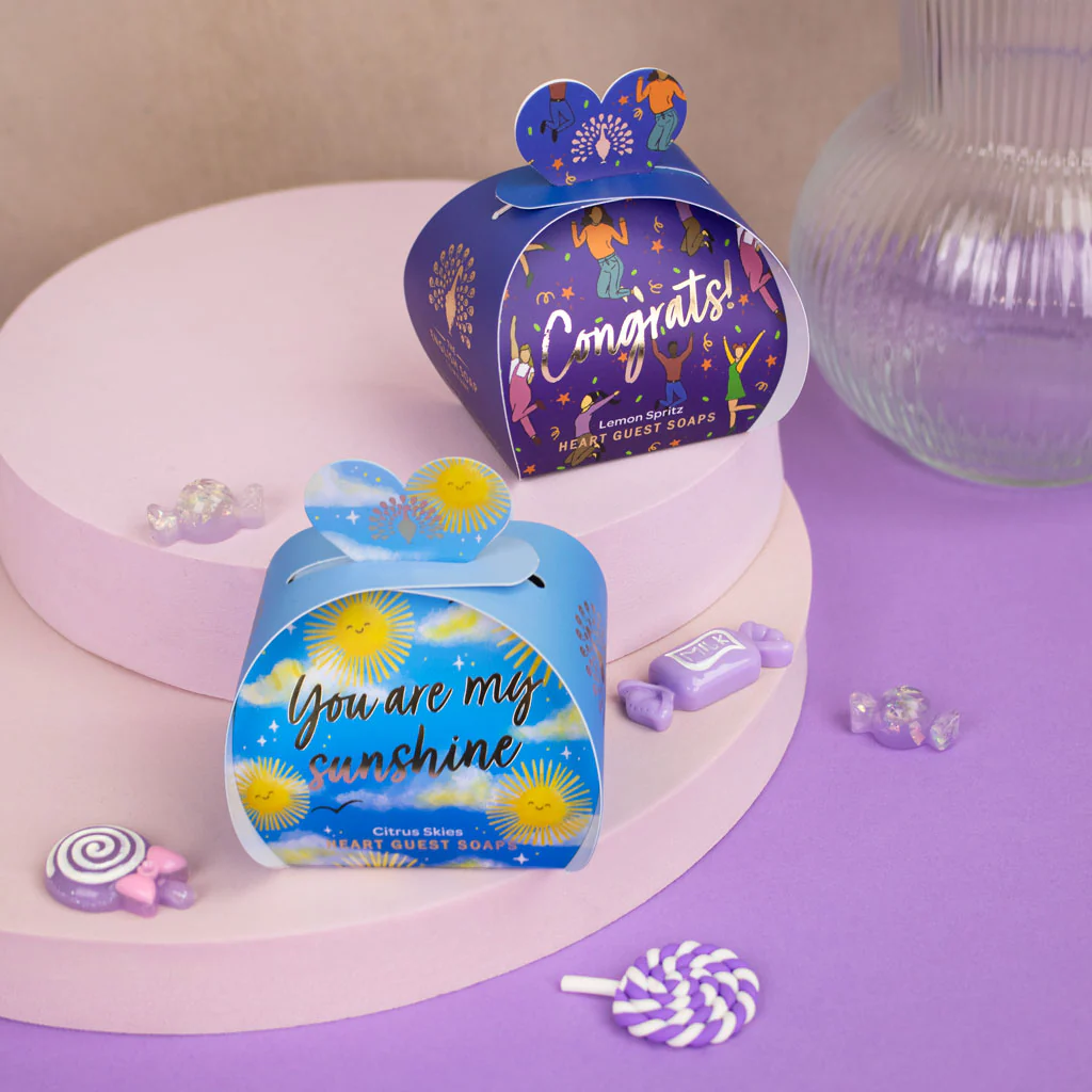 The English Soap Company Occasion, Mini Heart Soaps You Are My Sunshine - Image 5