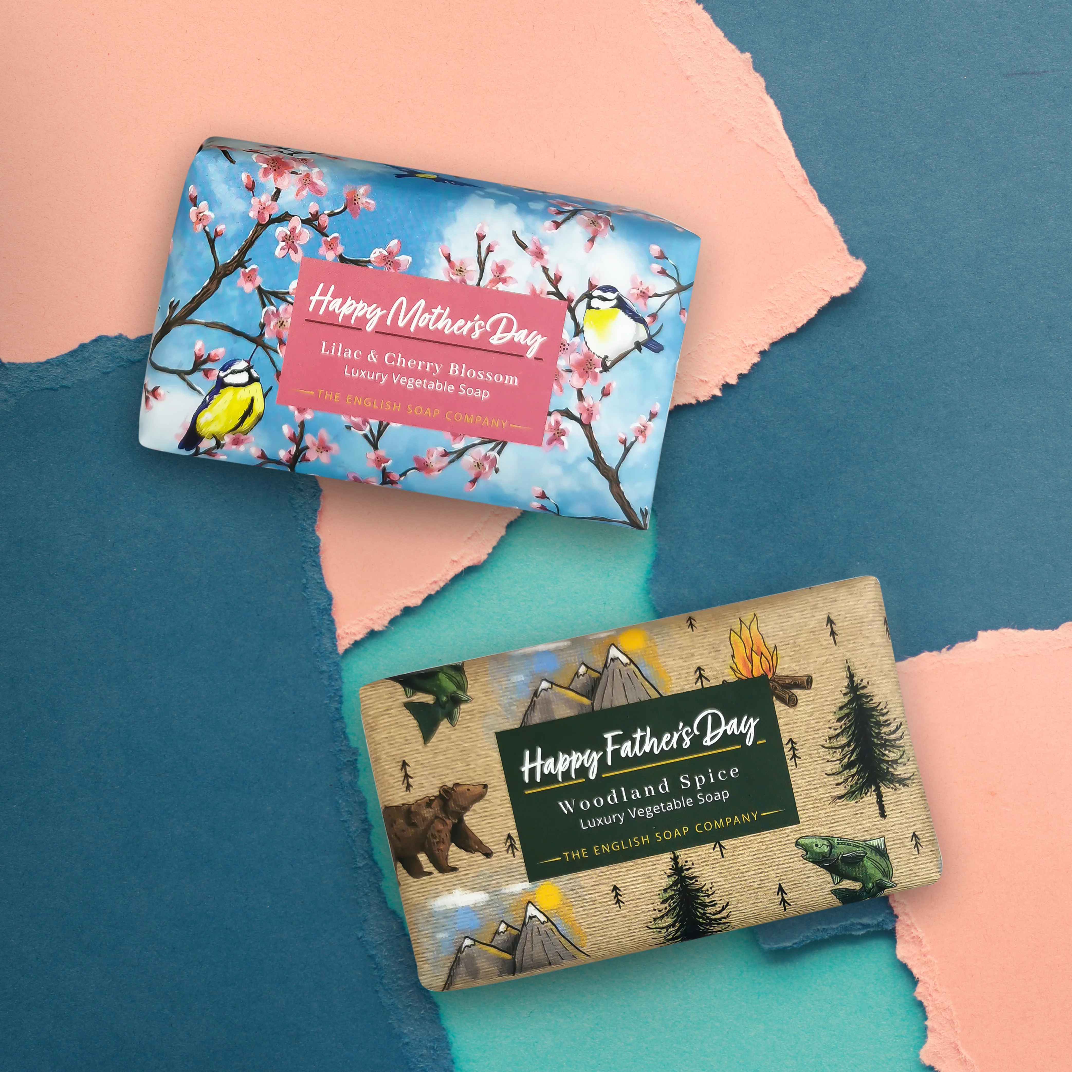The English Soap Company Occasions, Lilac & Cherry Blossom Soap - Image 5