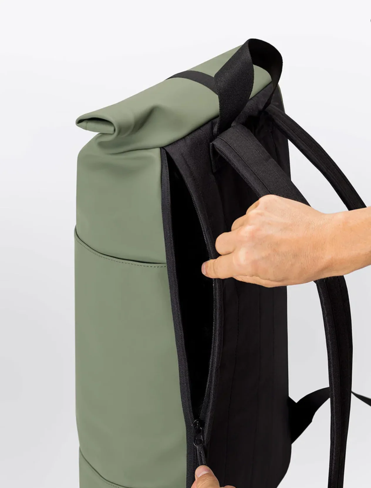 Ucon Acrobatics Hajo Macro Rucksack, Sage Green  (Lotus Series) - Image 3