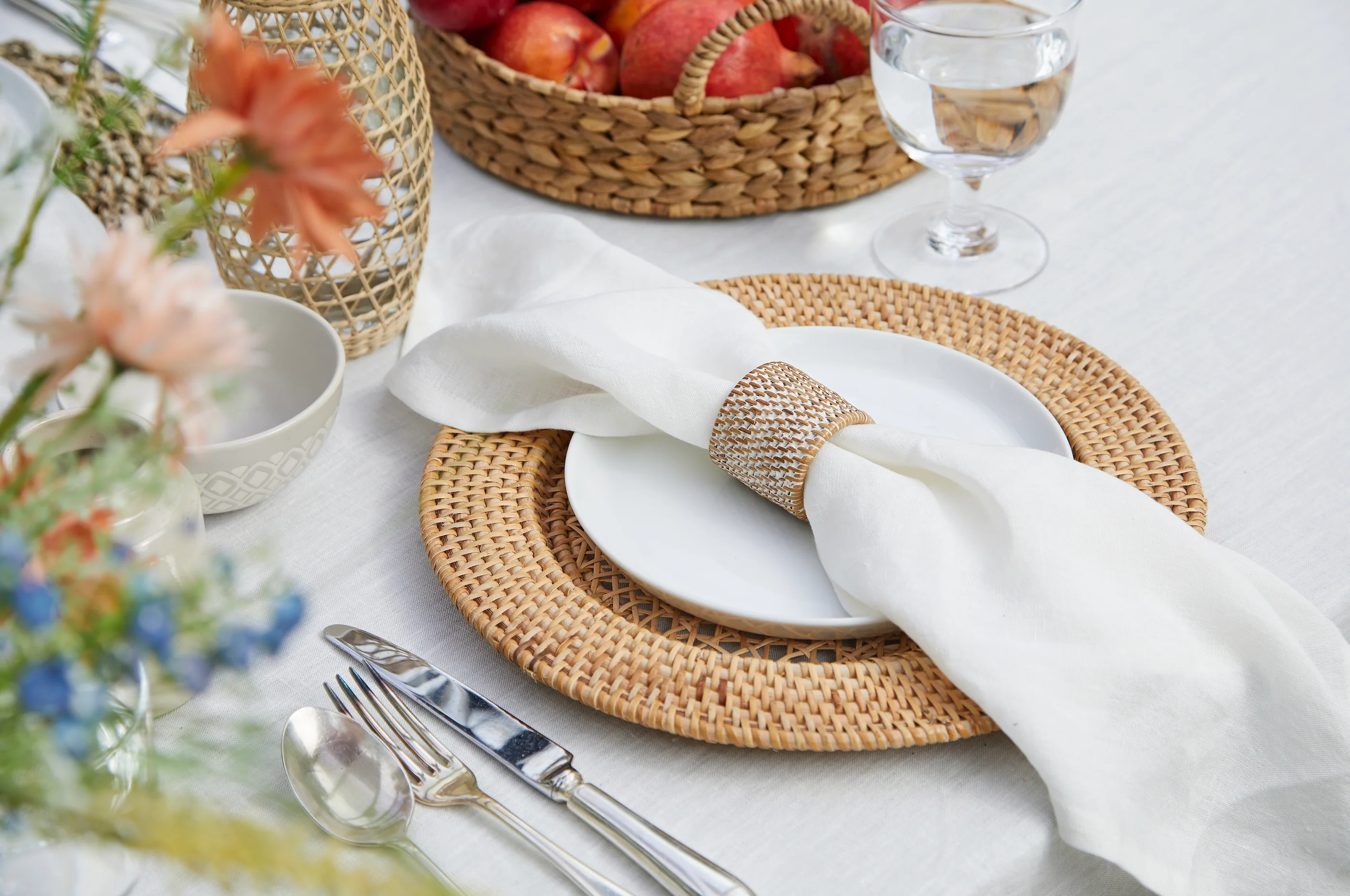Walton & Co Cotton Napkins, Porcelain (Set Of 4) - Image 3