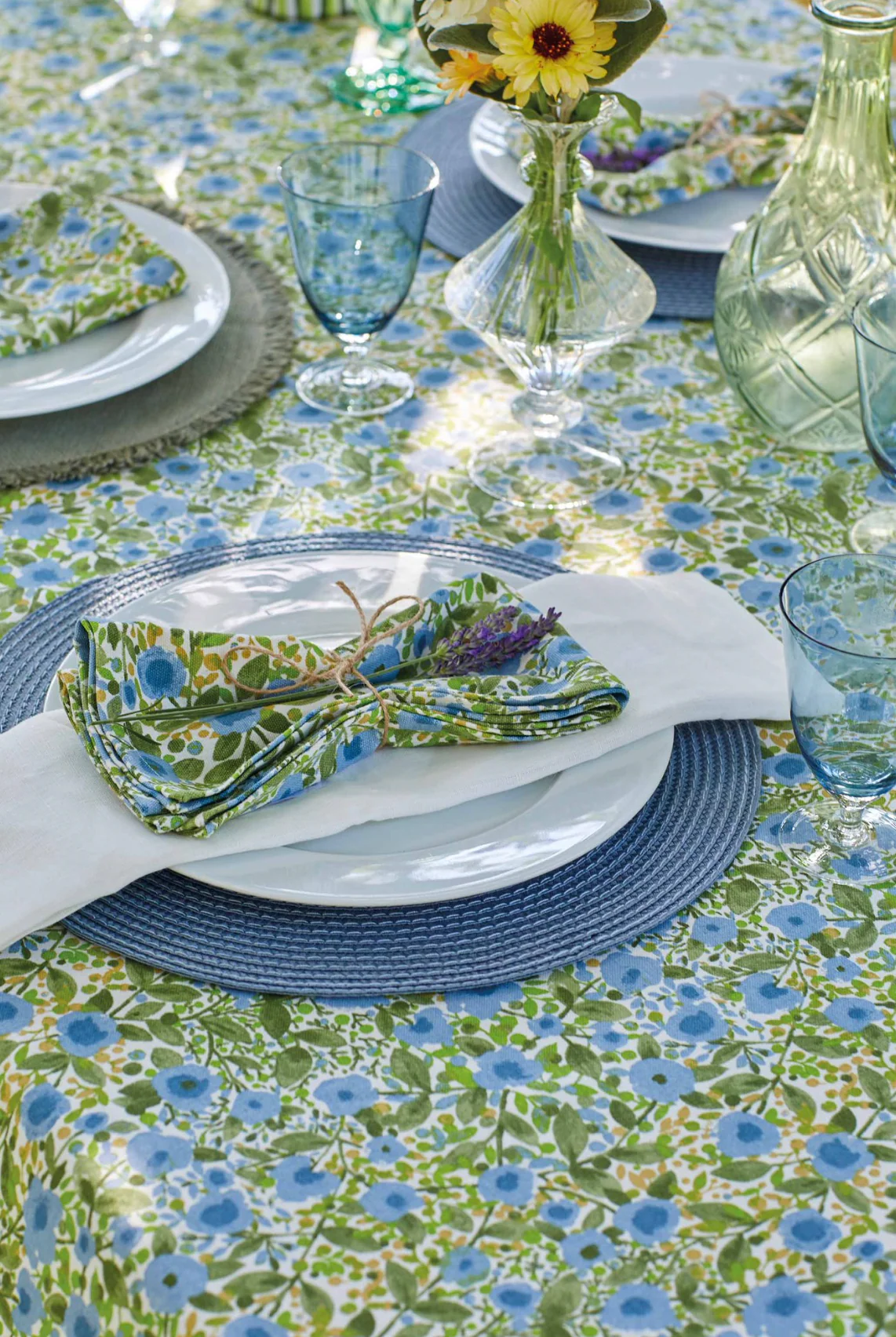 Walton & Co Cotton Napkins, Porcelain (Set Of 4) - Image 8