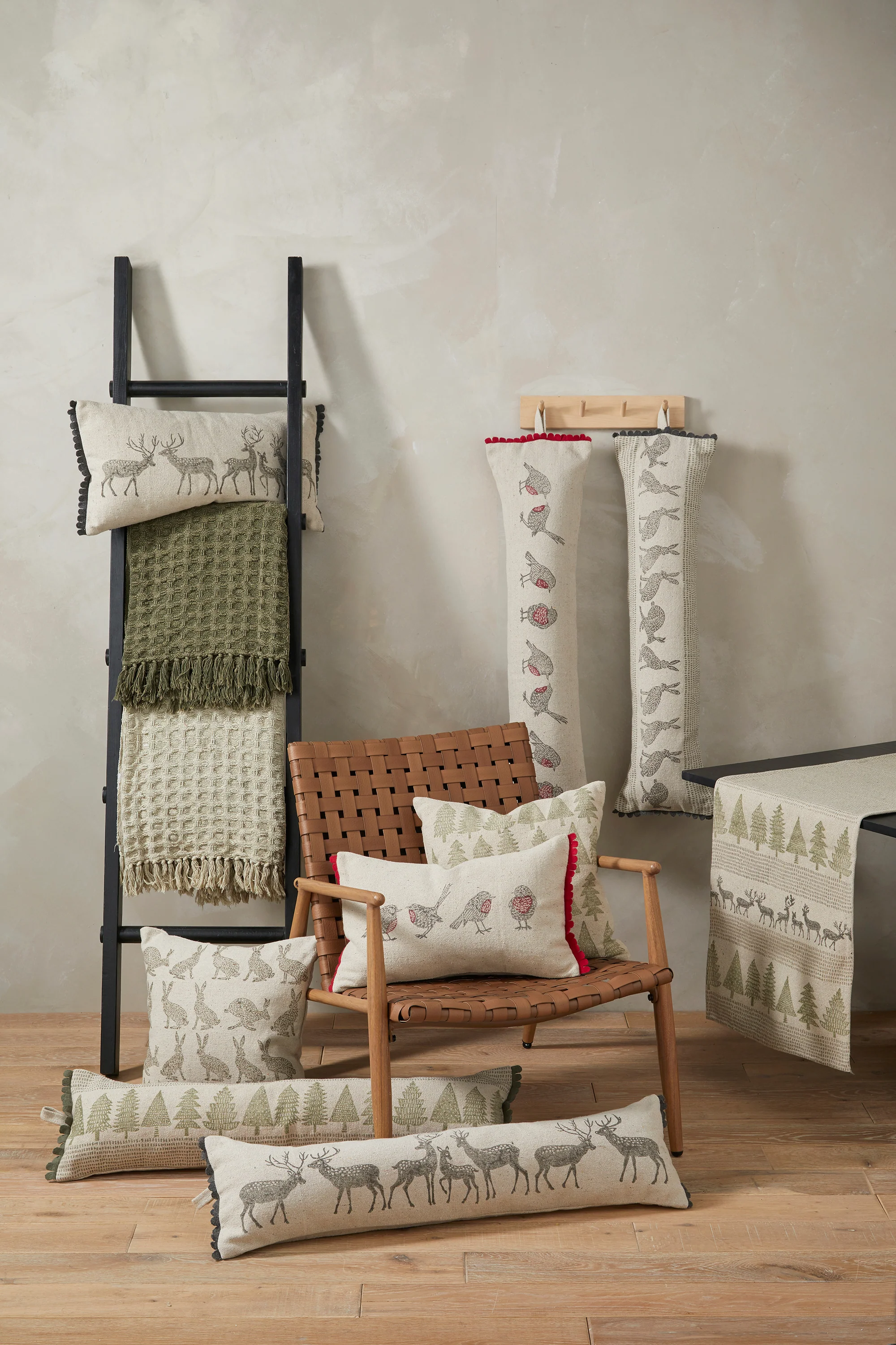 Walton & Co Draught Excluder, Forest Trees - Image 4
