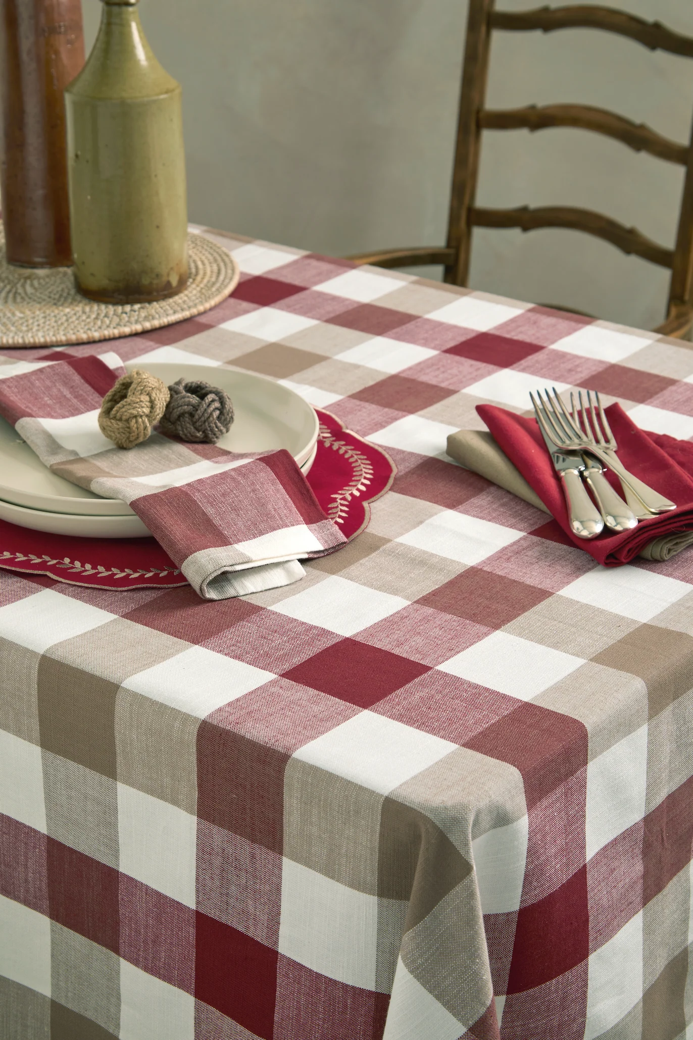Walton & Co Jute Napkin Ring, Natural - Image 8