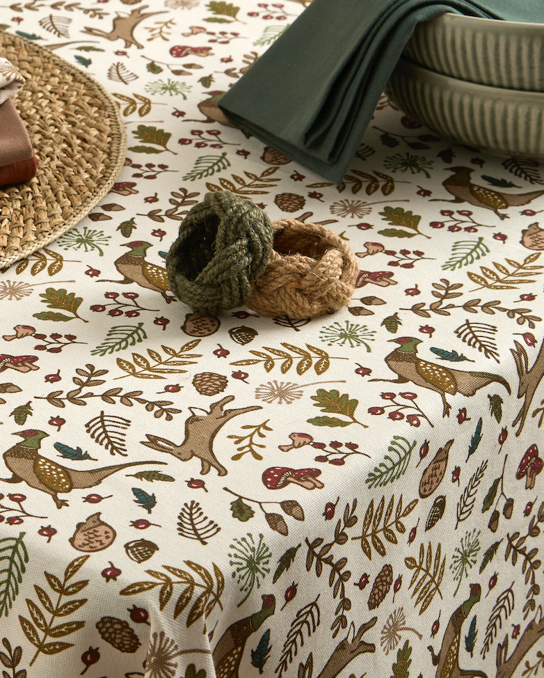 Walton & Co Jute Napkin Ring, Olive - Image 5