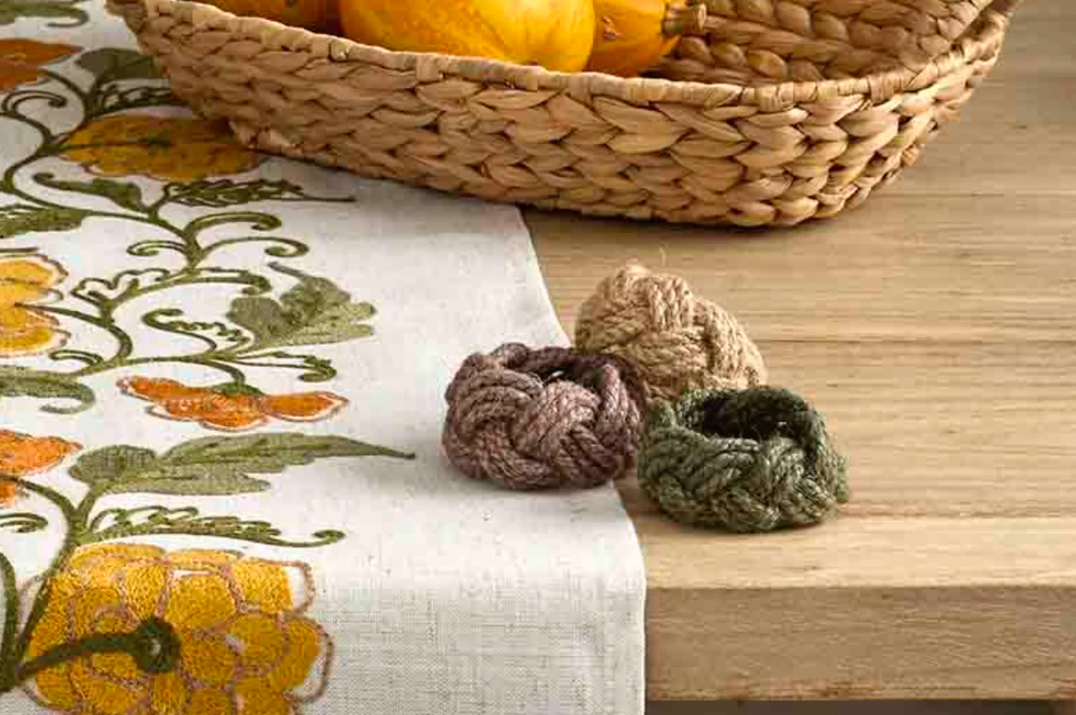 Walton & Co Jute Napkin Ring, Olive - Image 8