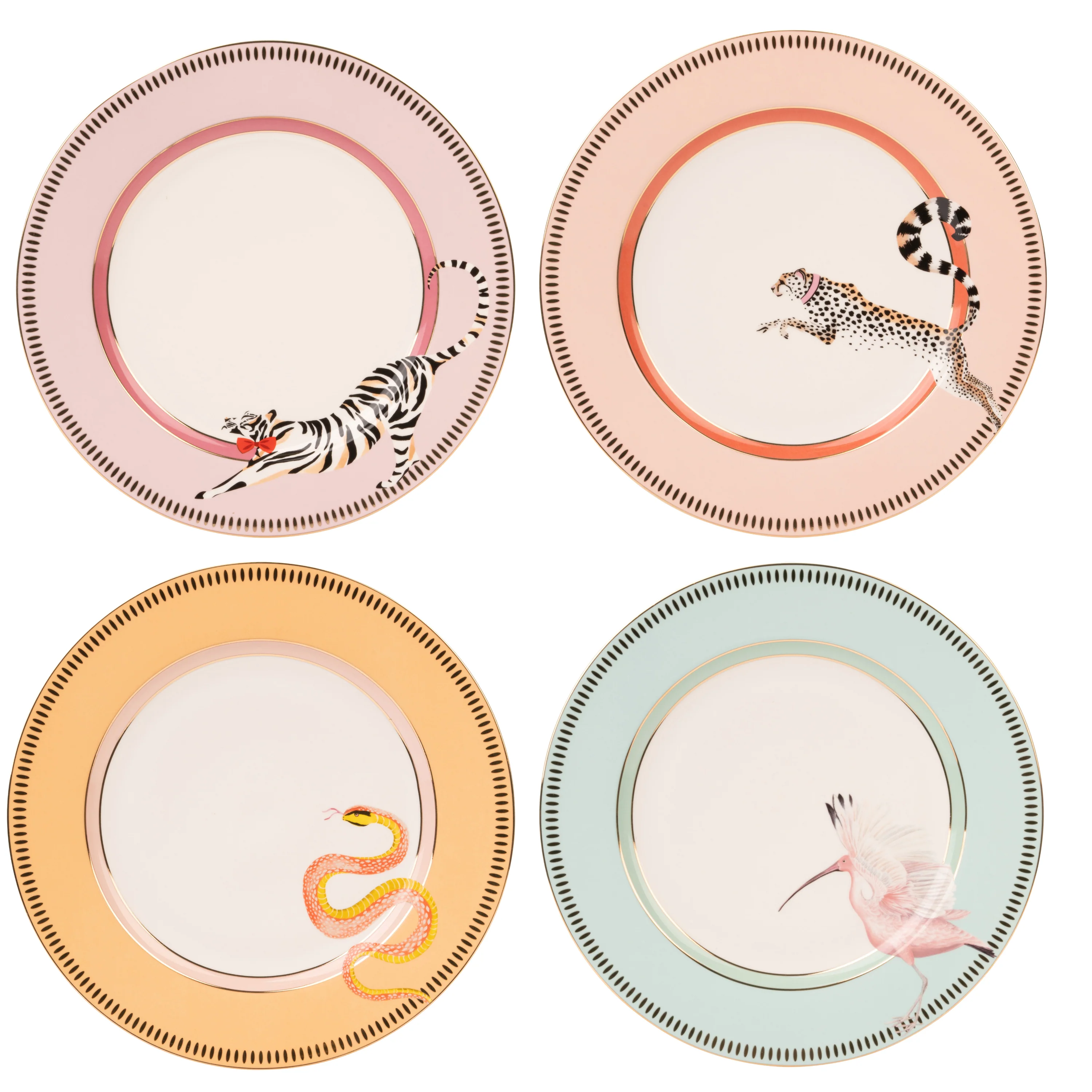 Yvonne Ellen Animal Dinner Plates (Set Of 4) - Image 12