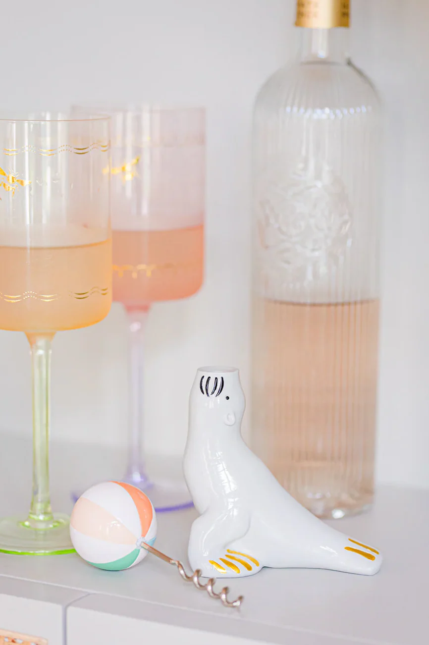 Yvonne Ellen Bee Wine Glasses, ( Set Of Two ) - Image 4