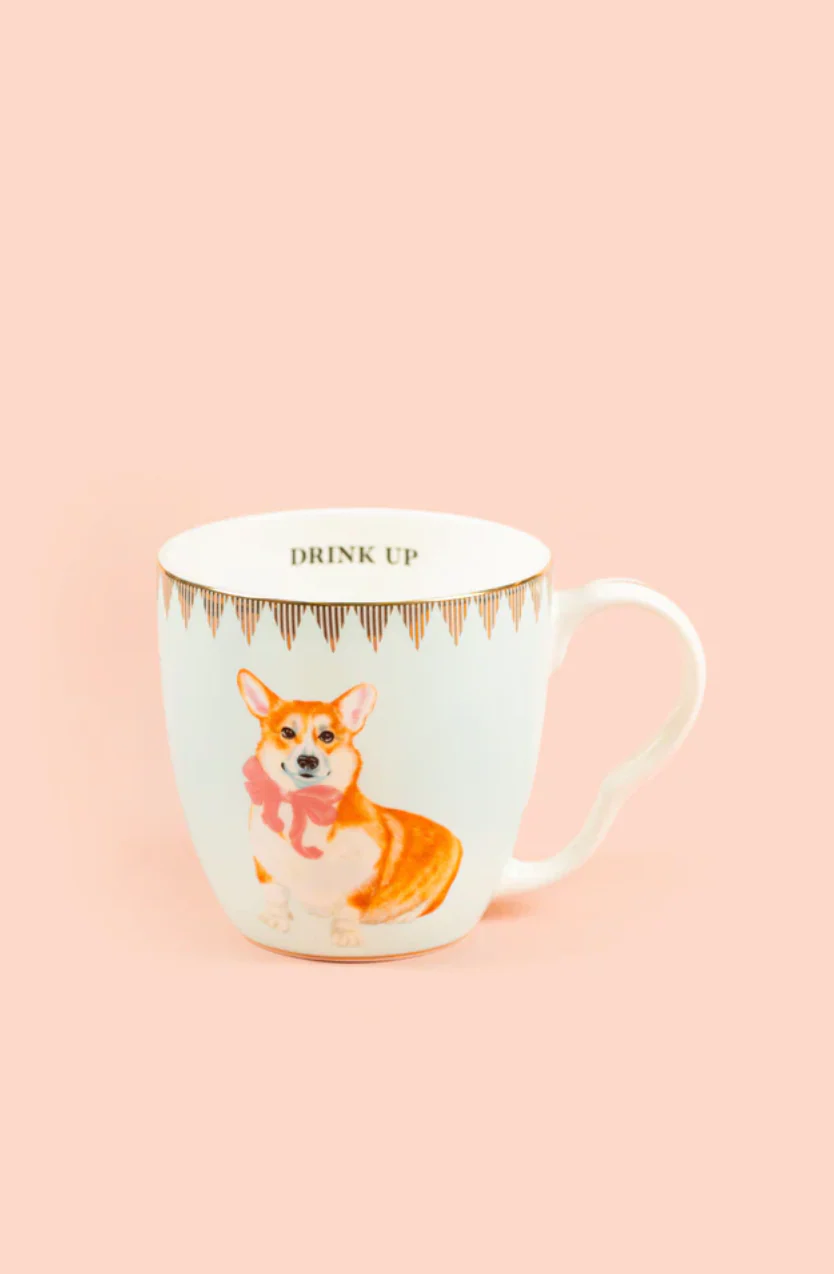 Yvonne Ellen Best Of British Mug, Corgi