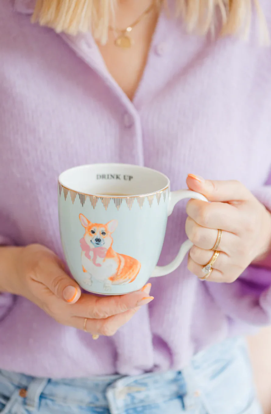 Yvonne Ellen Best Of British Mug, Corgi - Image 3