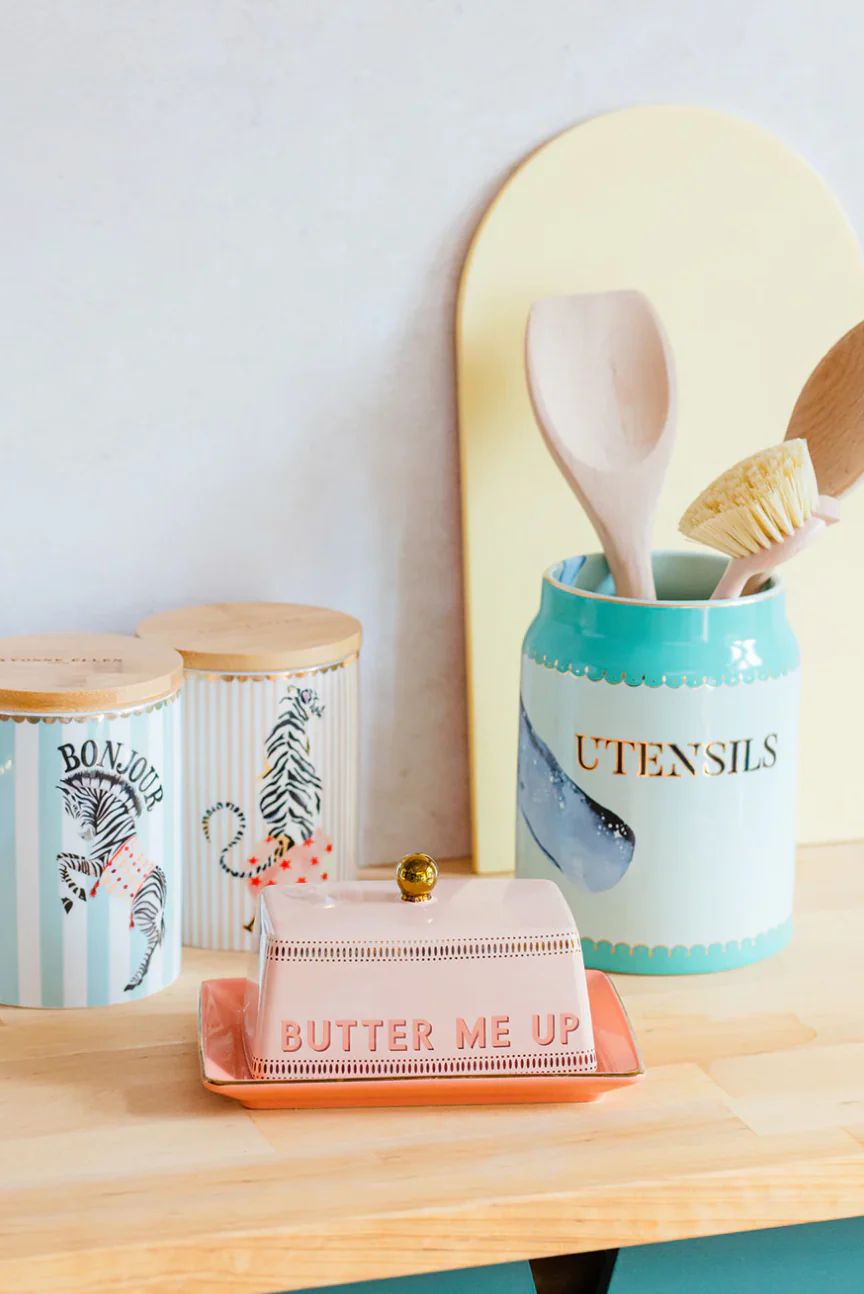 Yvonne Ellen Ceramic Utensil Holder, Whale - Image 7