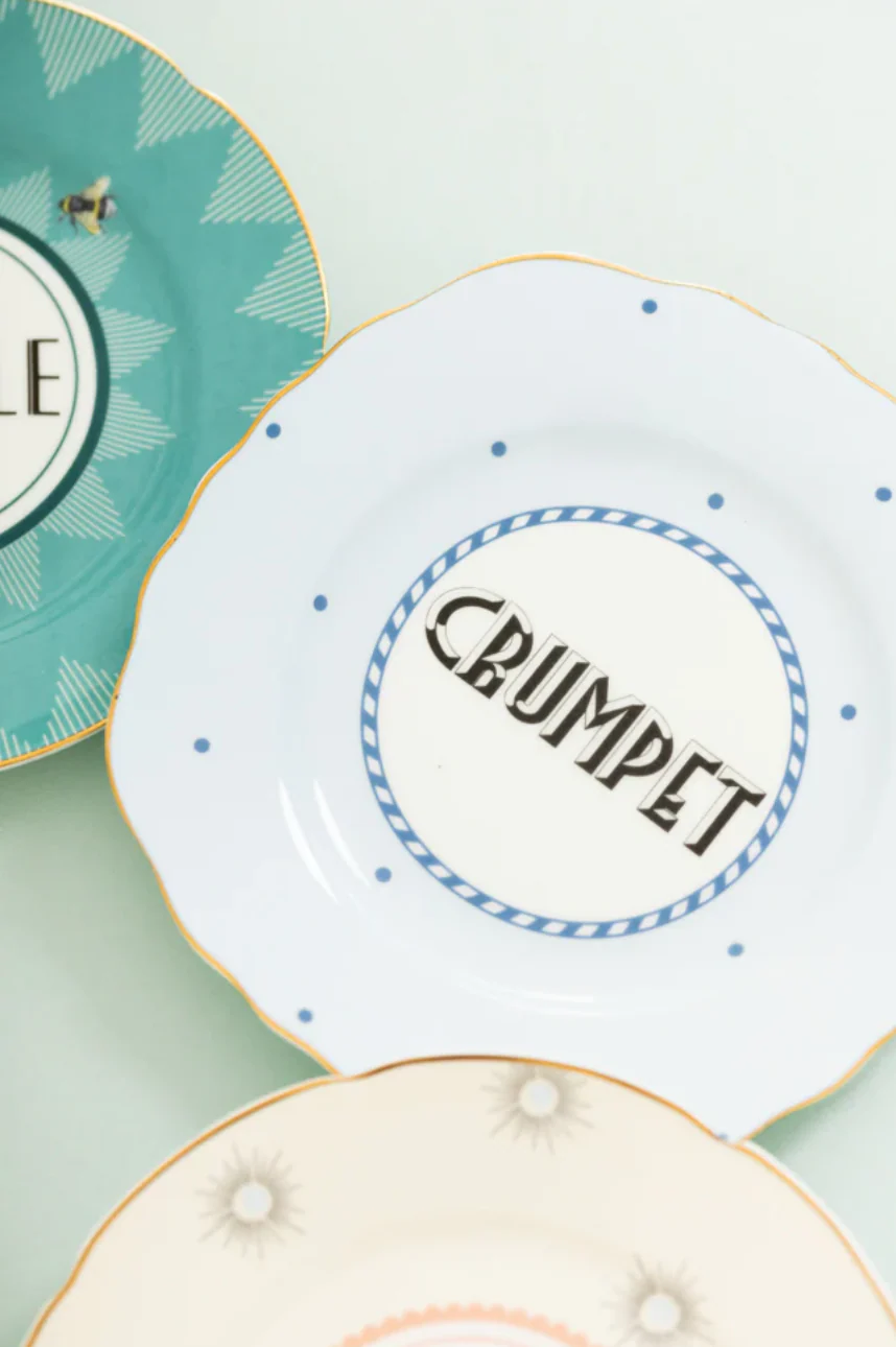 Yvonne Ellen Cheeky Tea Plates, Set Of 4 - Image 12