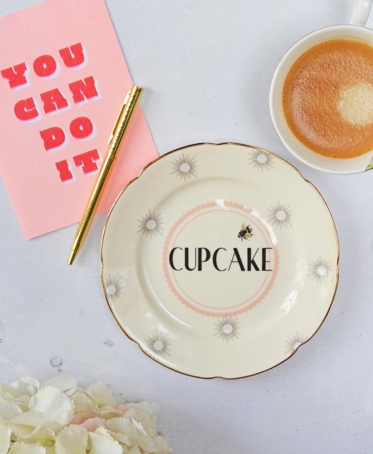 Yvonne Ellen Cheeky Tea Plates, Set Of 4 - Image 4