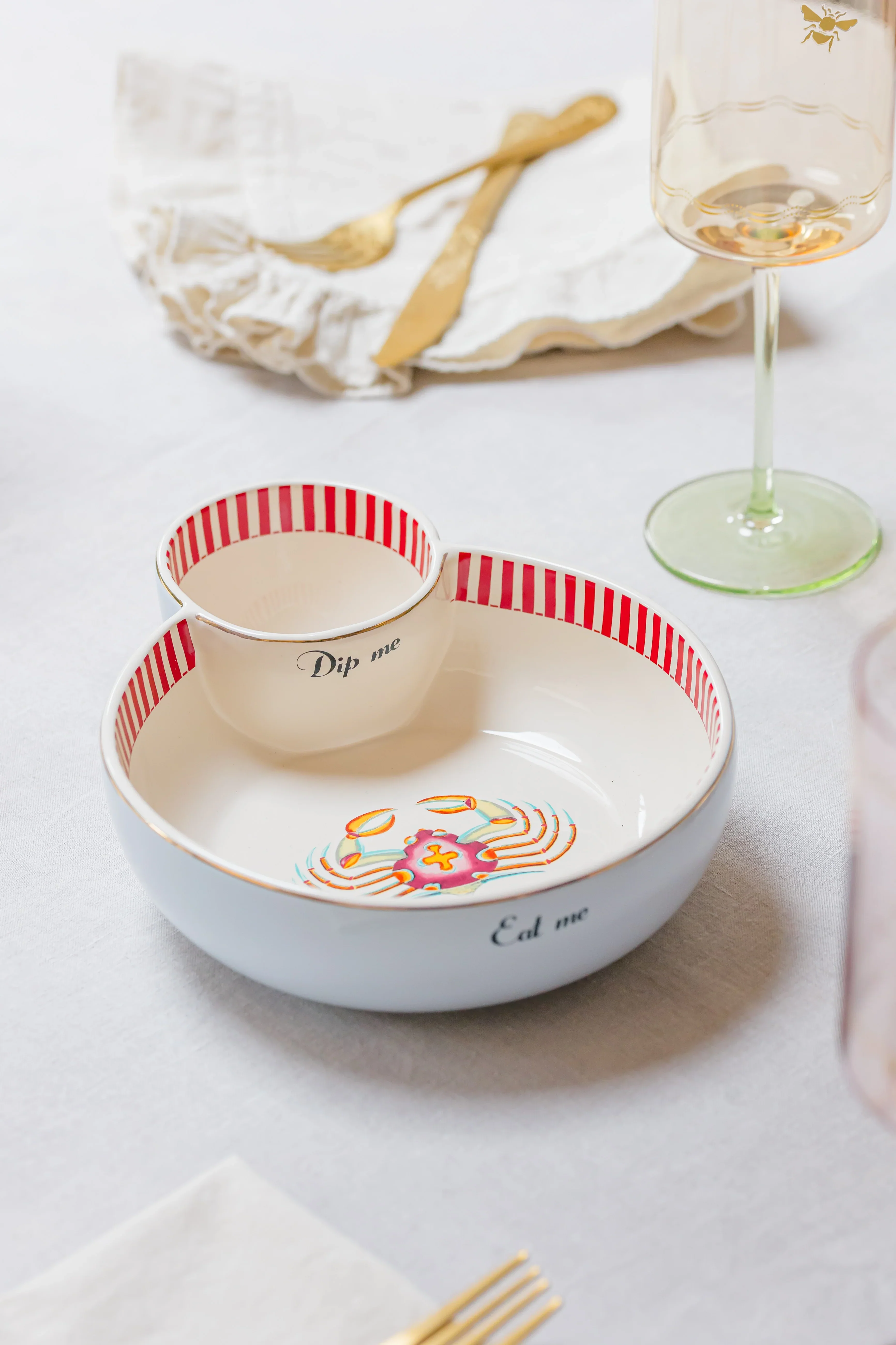 Yvonne Ellen Chip & Dip Serving Bowl - Image 3