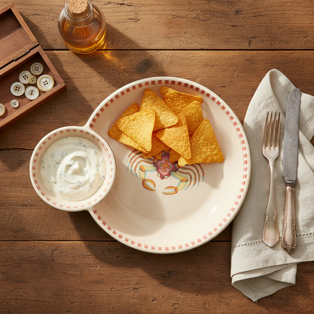 Yvonne Ellen Chip & Dip Serving Bowl - Image 8