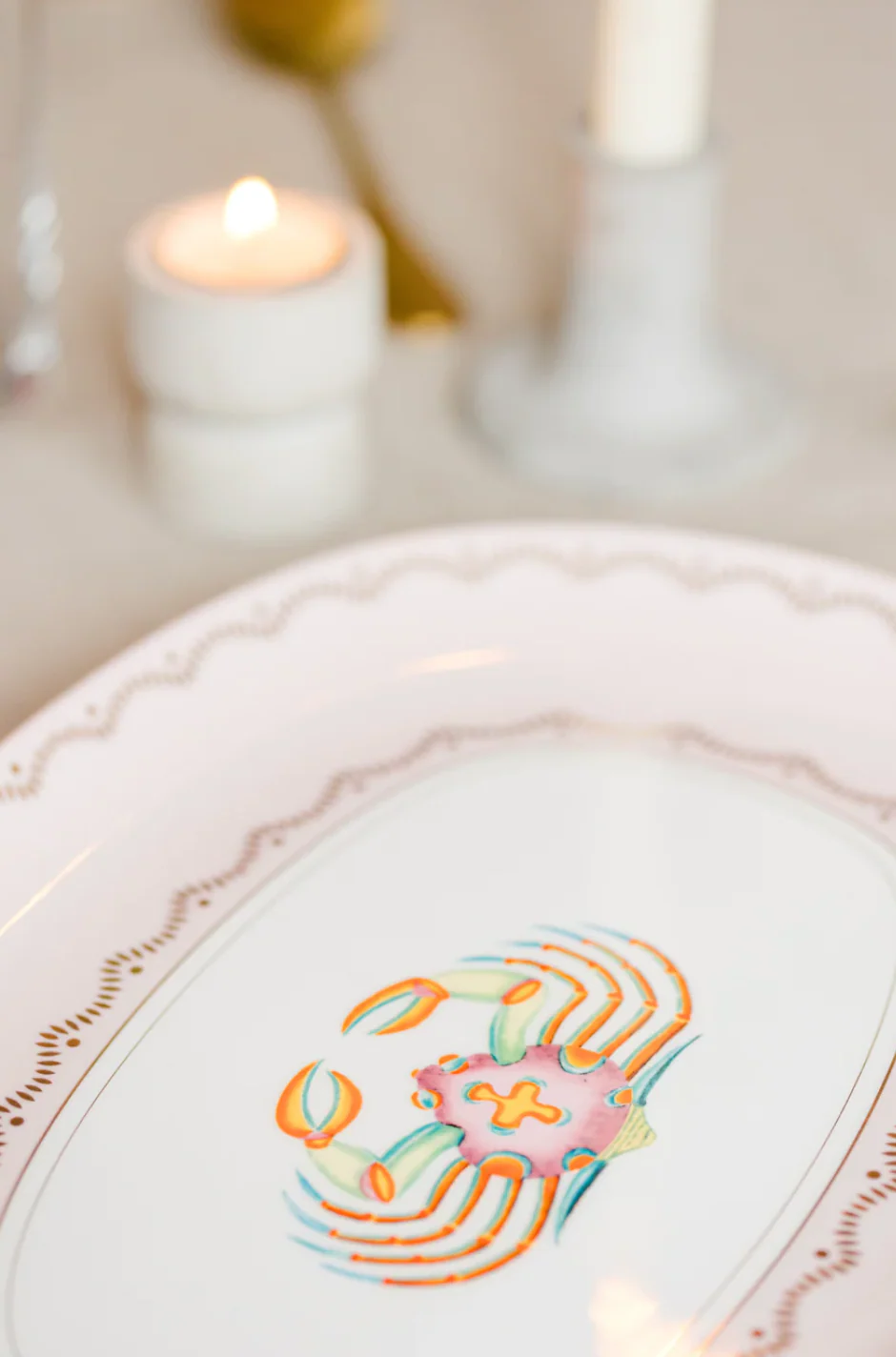 Yvonne Ellen Crab Serving Platter - Image 3