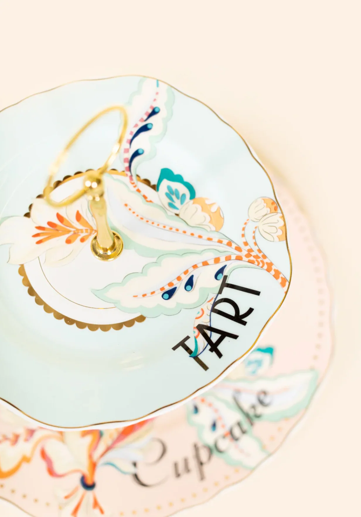 Yvonne Ellen Floral Two Tier Cake Stand - Image 3