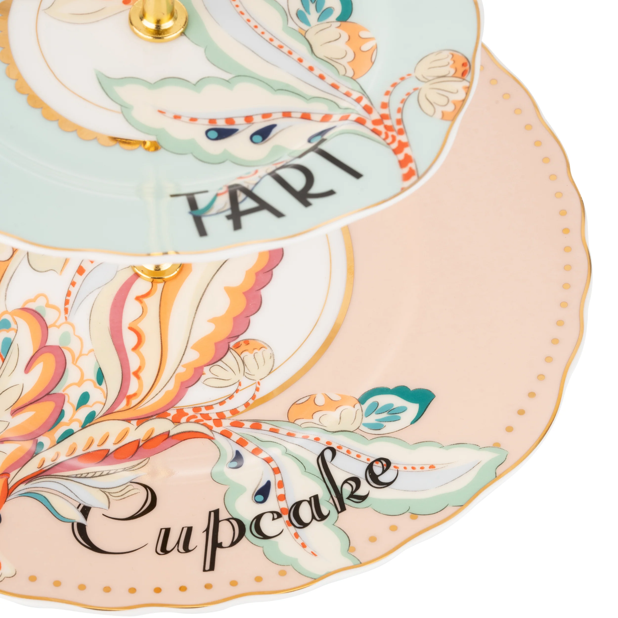 Yvonne Ellen Floral Two Tier Cake Stand - Image 6
