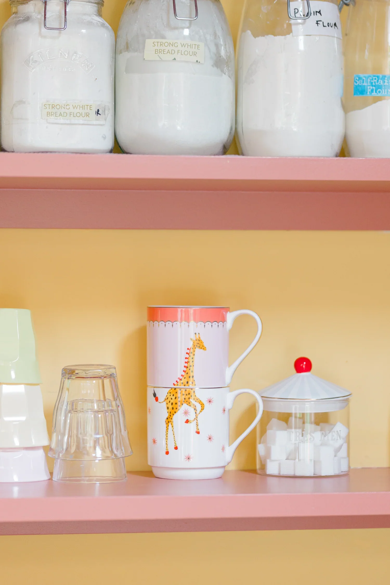 Yvonne Ellen Giraffe Stacking Mugs Set - Image 5