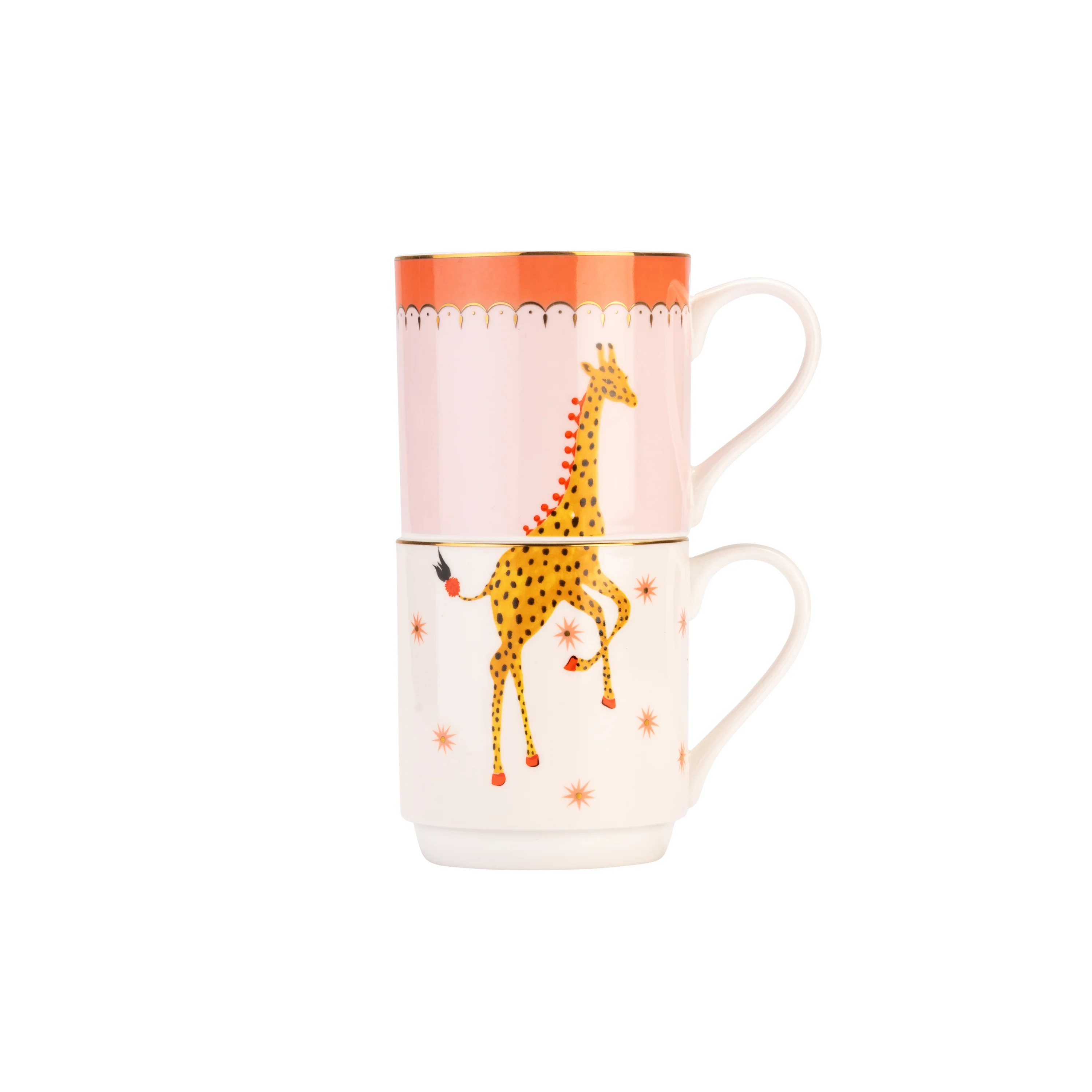 Yvonne Ellen Giraffe Stacking Mugs Set - Image 7