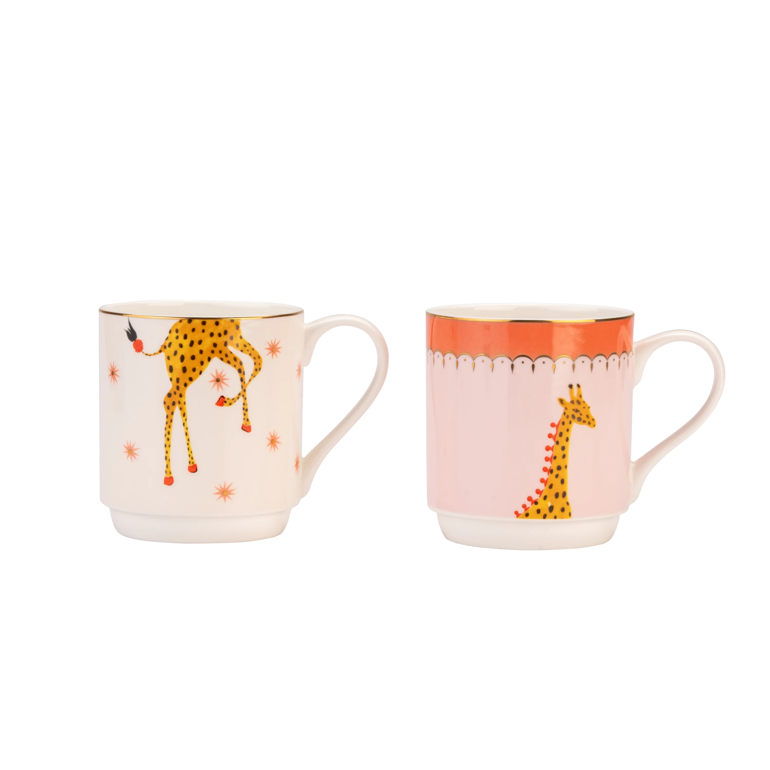 Yvonne Ellen Giraffe Stacking Mugs Set - Image 9