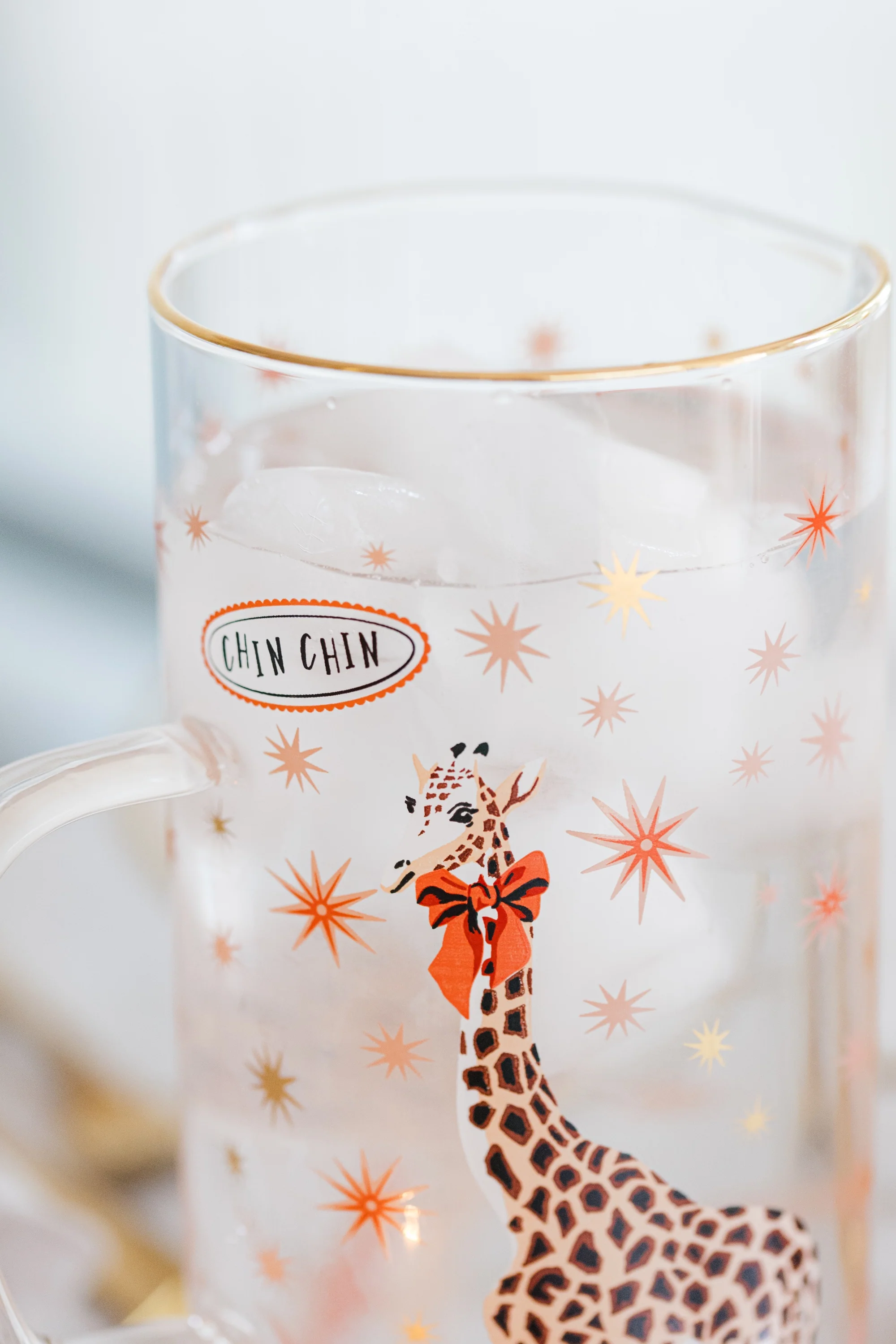 Yvonne Ellen Glass Jug, Giraffe - Image 6