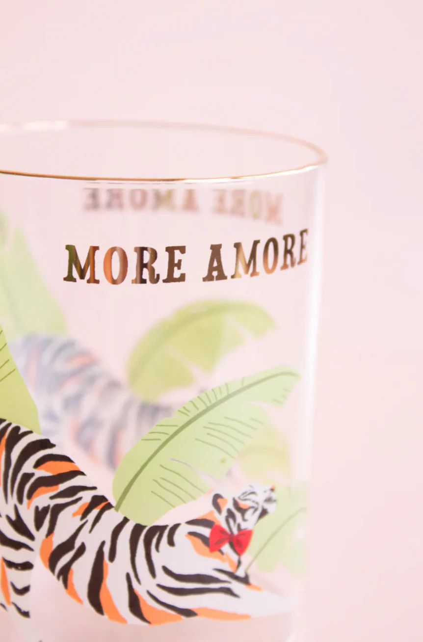 Yvonne Ellen Glass Mug, Tiger - Image 5