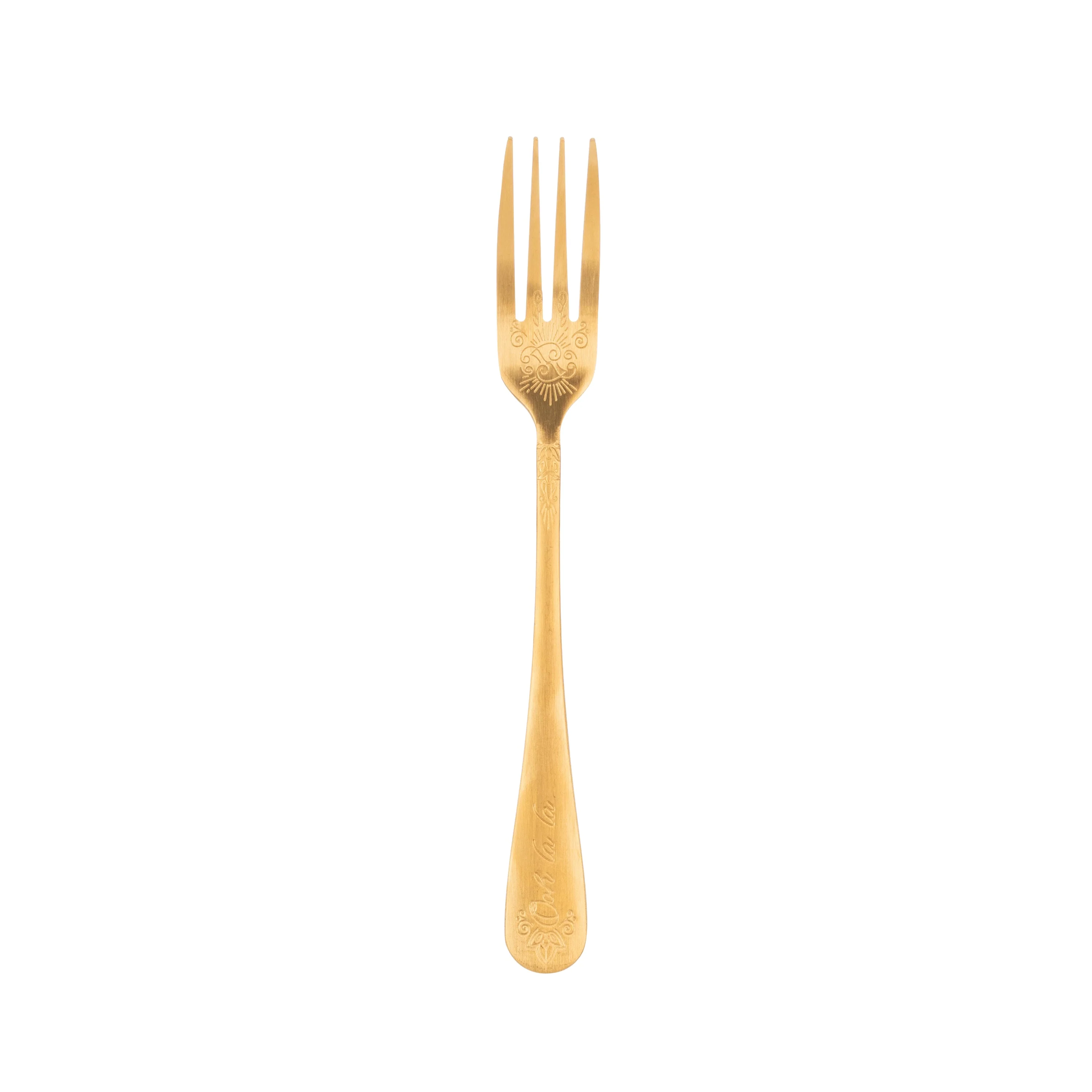 Yvonne Ellen Gold Cutlery Set (16 Pieces) - Image 13