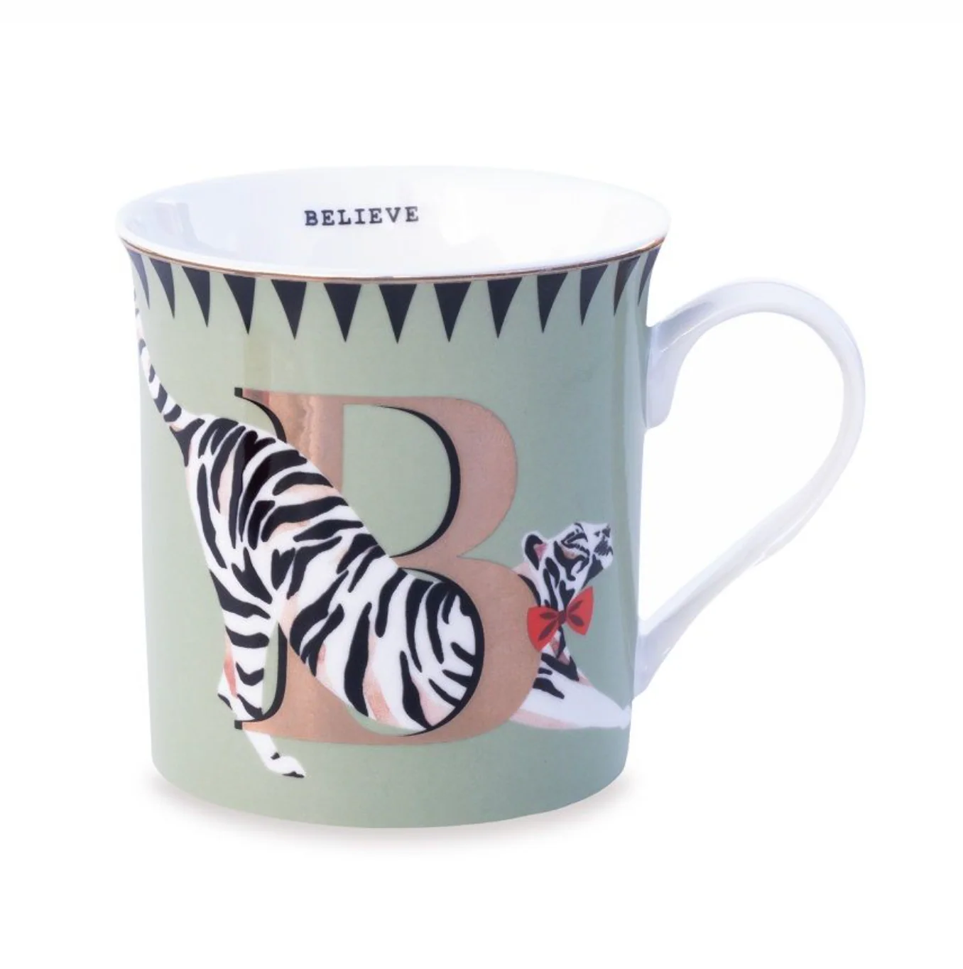 Yvonne Ellen Gold Edition Alphabet Mug Small - Image 15