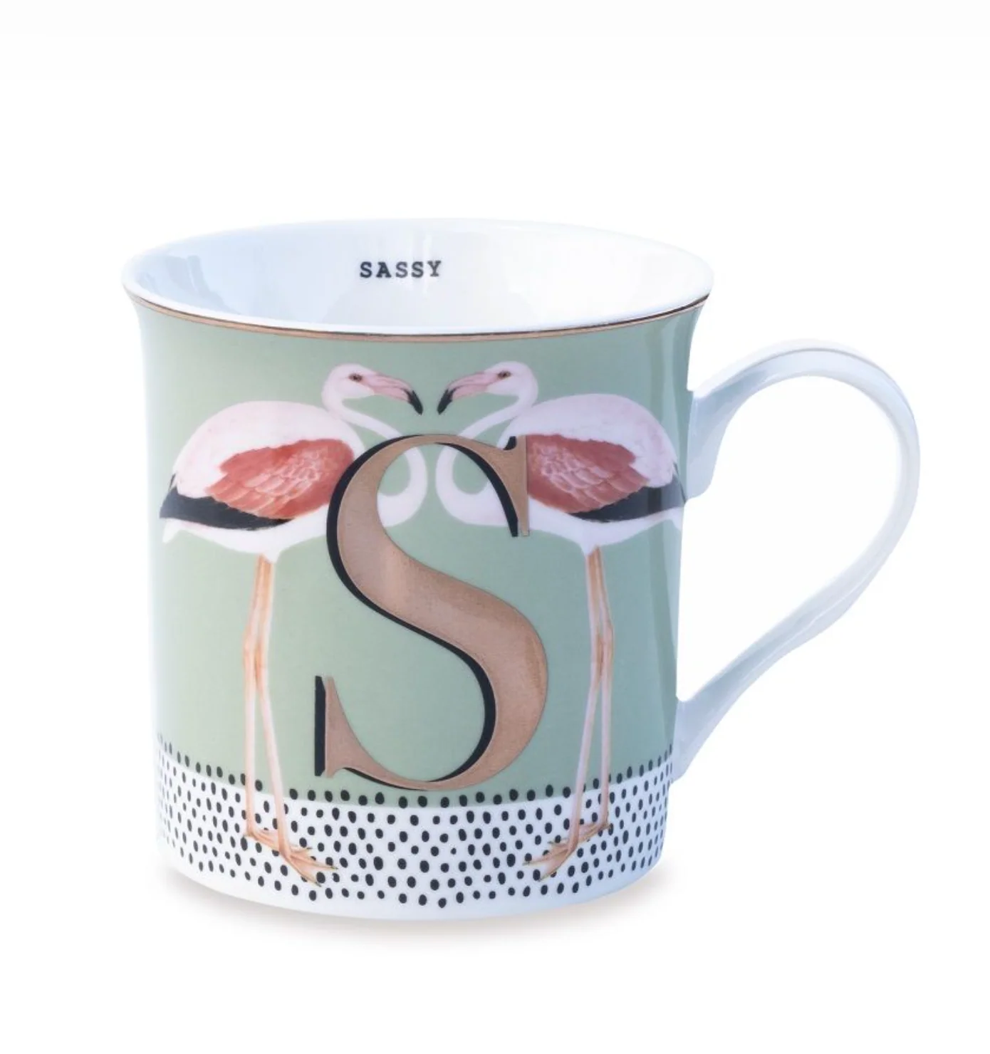 Yvonne Ellen Gold Edition Alphabet Mug Small - Image 30