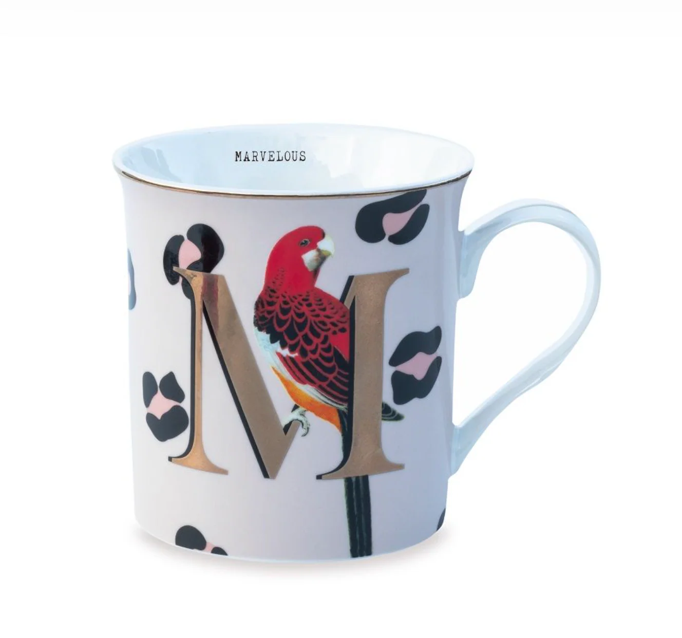 Yvonne Ellen Gold Edition Alphabet Mug Small - Image 35