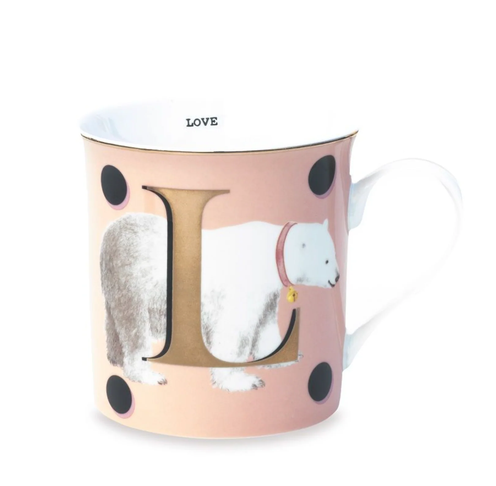 Yvonne Ellen Gold Edition Alphabet Mug Small - Image 37