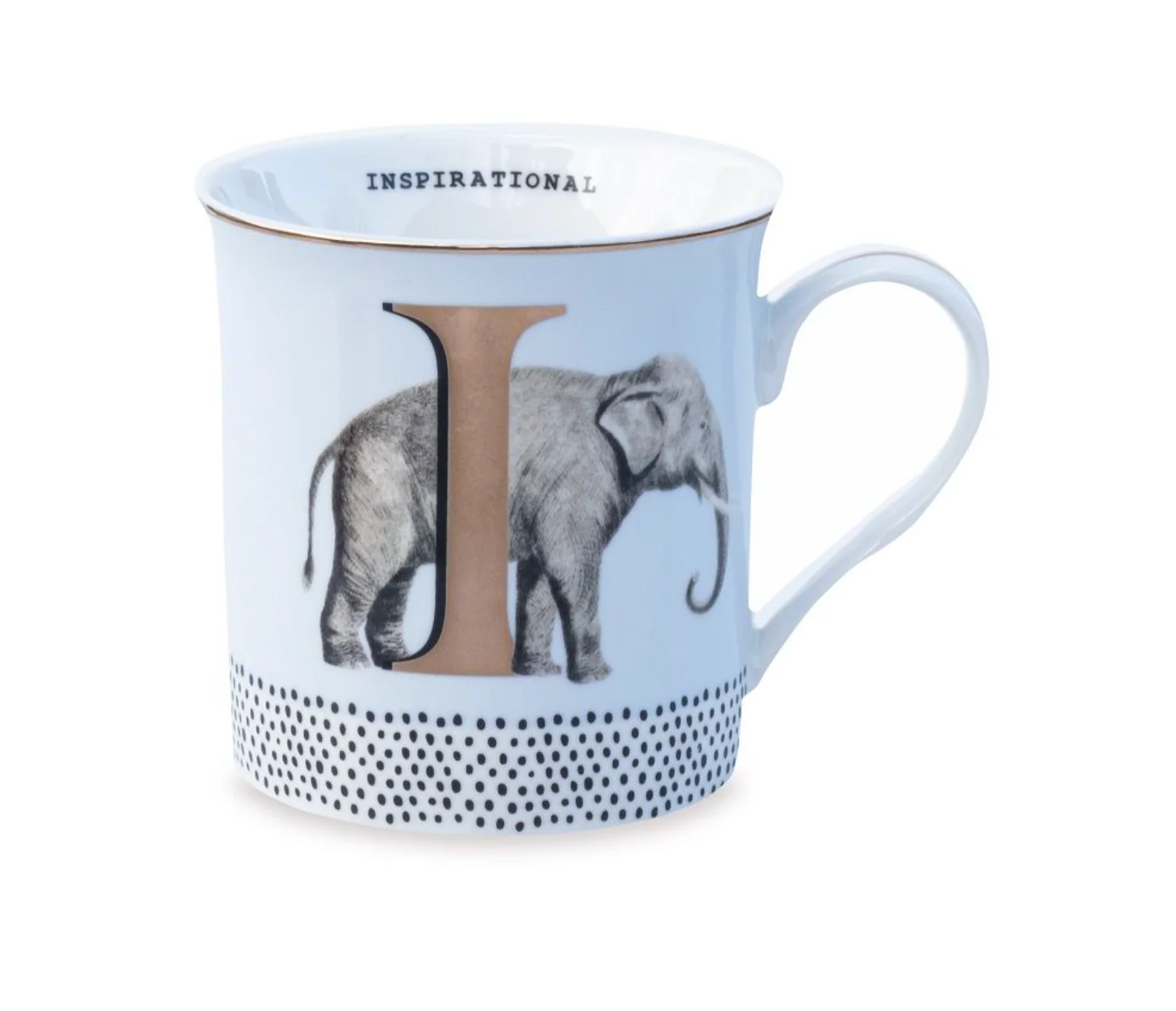 Yvonne Ellen Gold Edition Alphabet Mug Small - Image 40