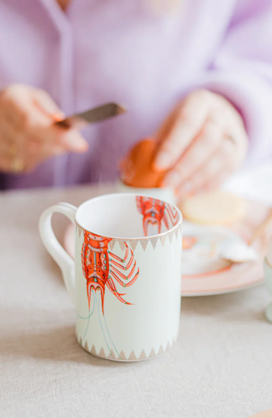 Yvonne Ellen Lobster Mug - Image 5