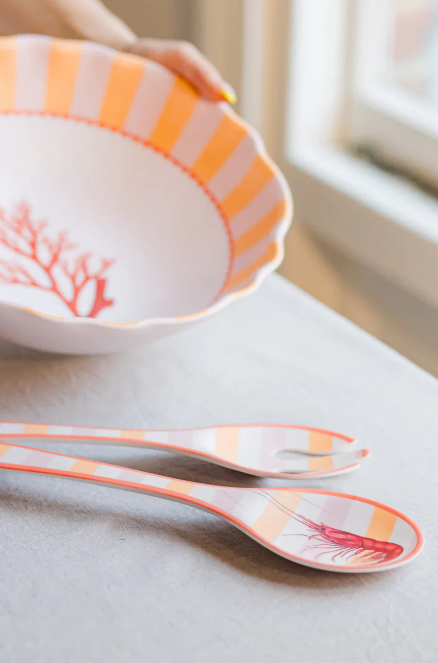 Yvonne Ellen Melamine Salad Servers - Image 2